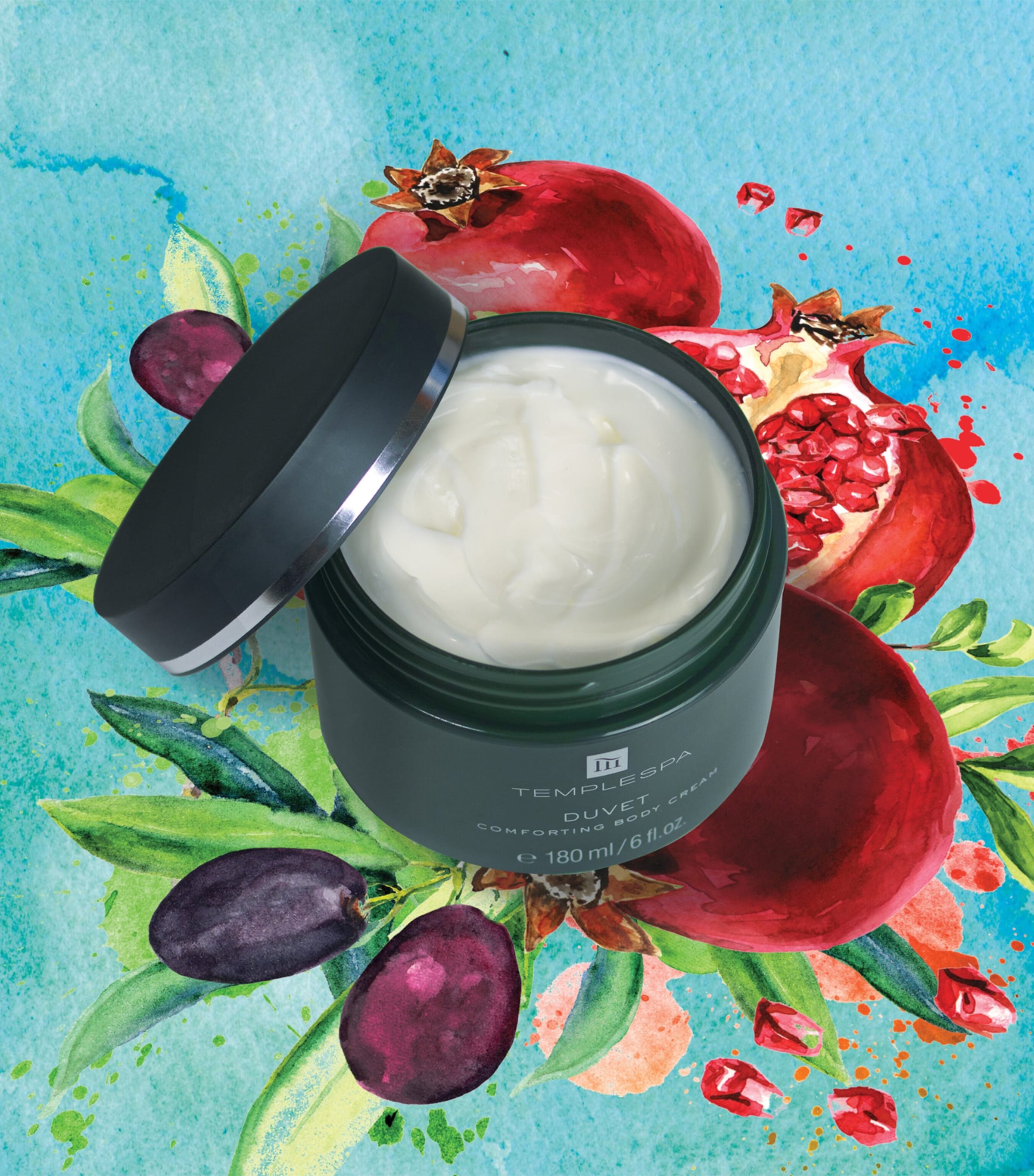 TEMPLESPA Duvet Comforting Body Cream (180ml) Image 2