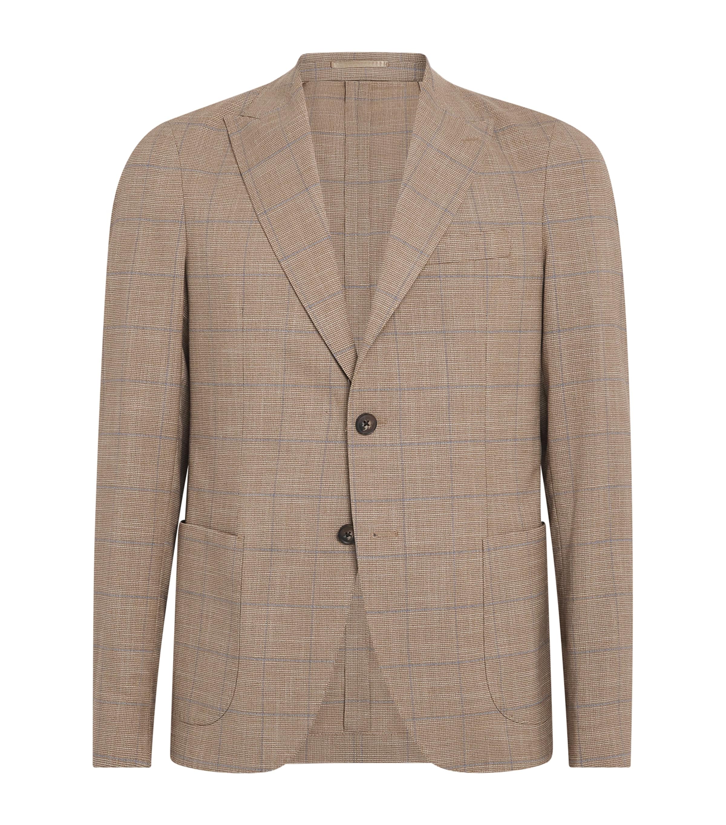 Check Blazer 39 LIGHT BROWN Image 1