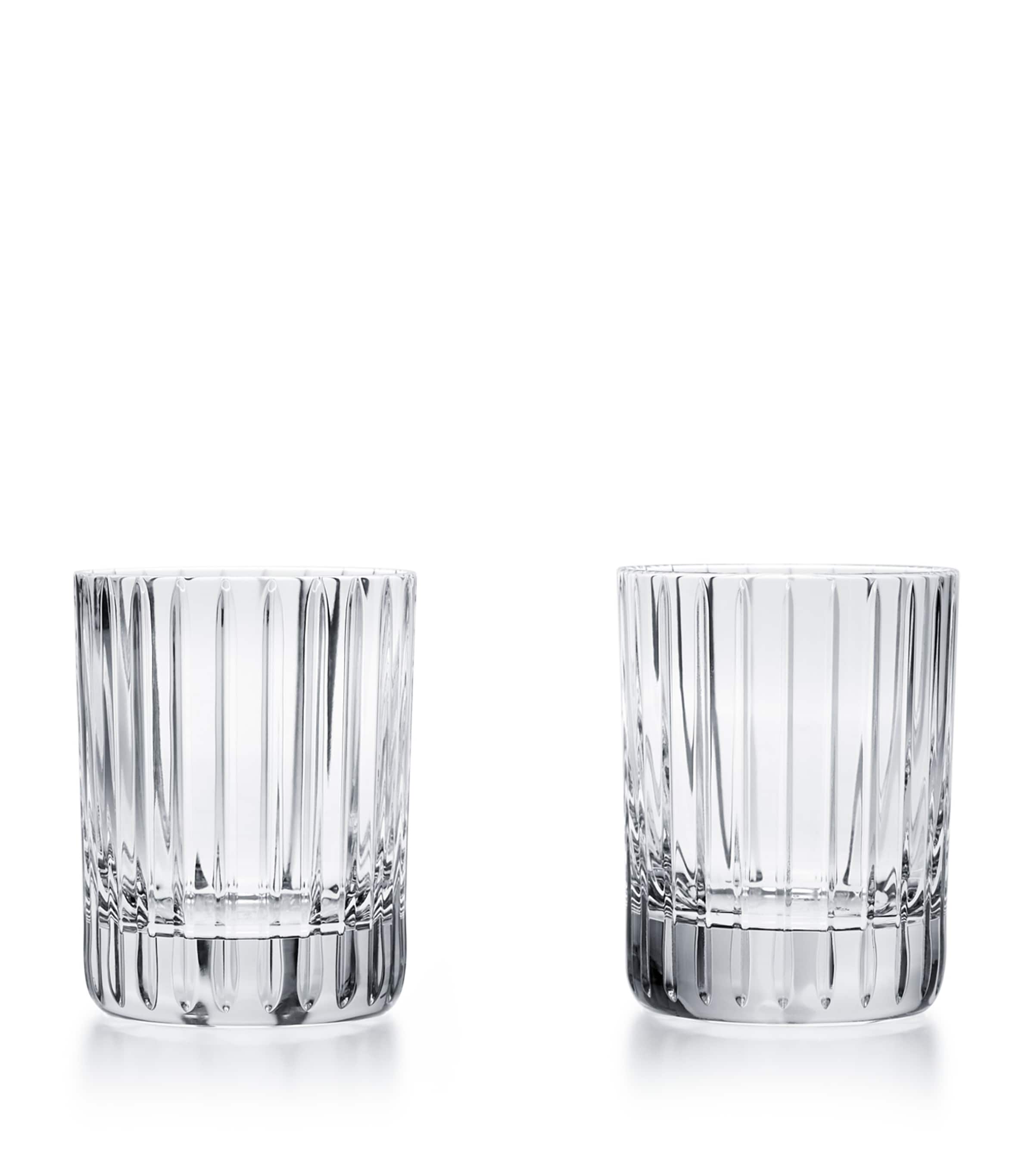 Large Crystal Harmonie Tumblers (Set of 2) NO COLOUR Image 2