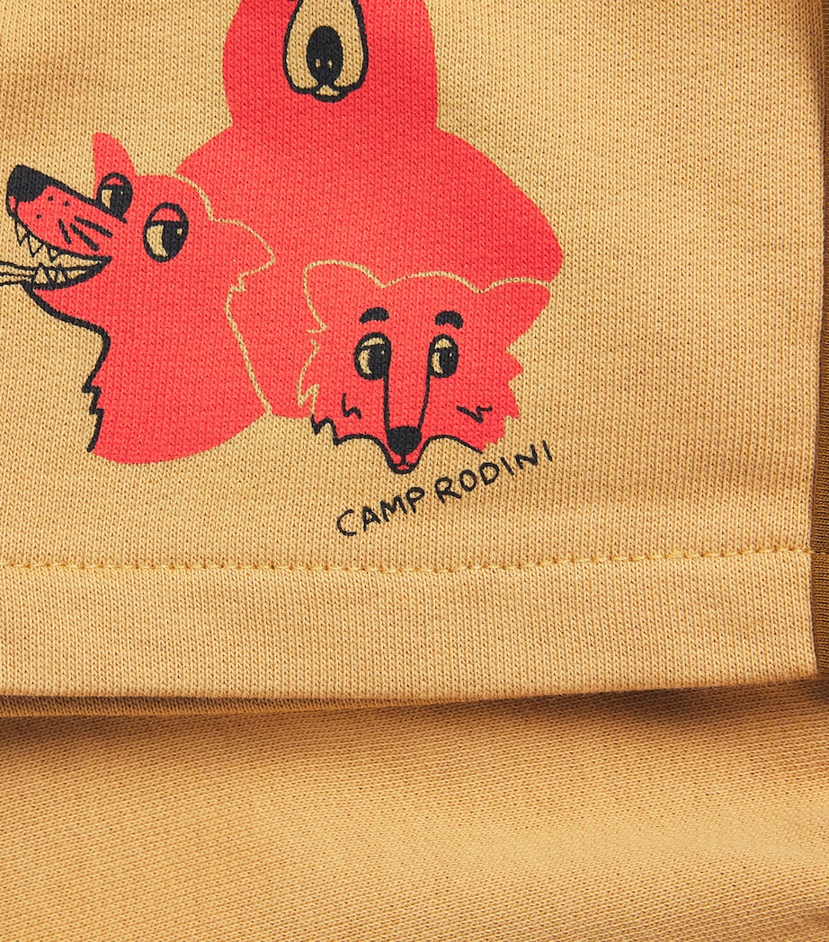 Organic Cotton Camp Rodini Shorts (3-11 Years) BEIGE Image 4