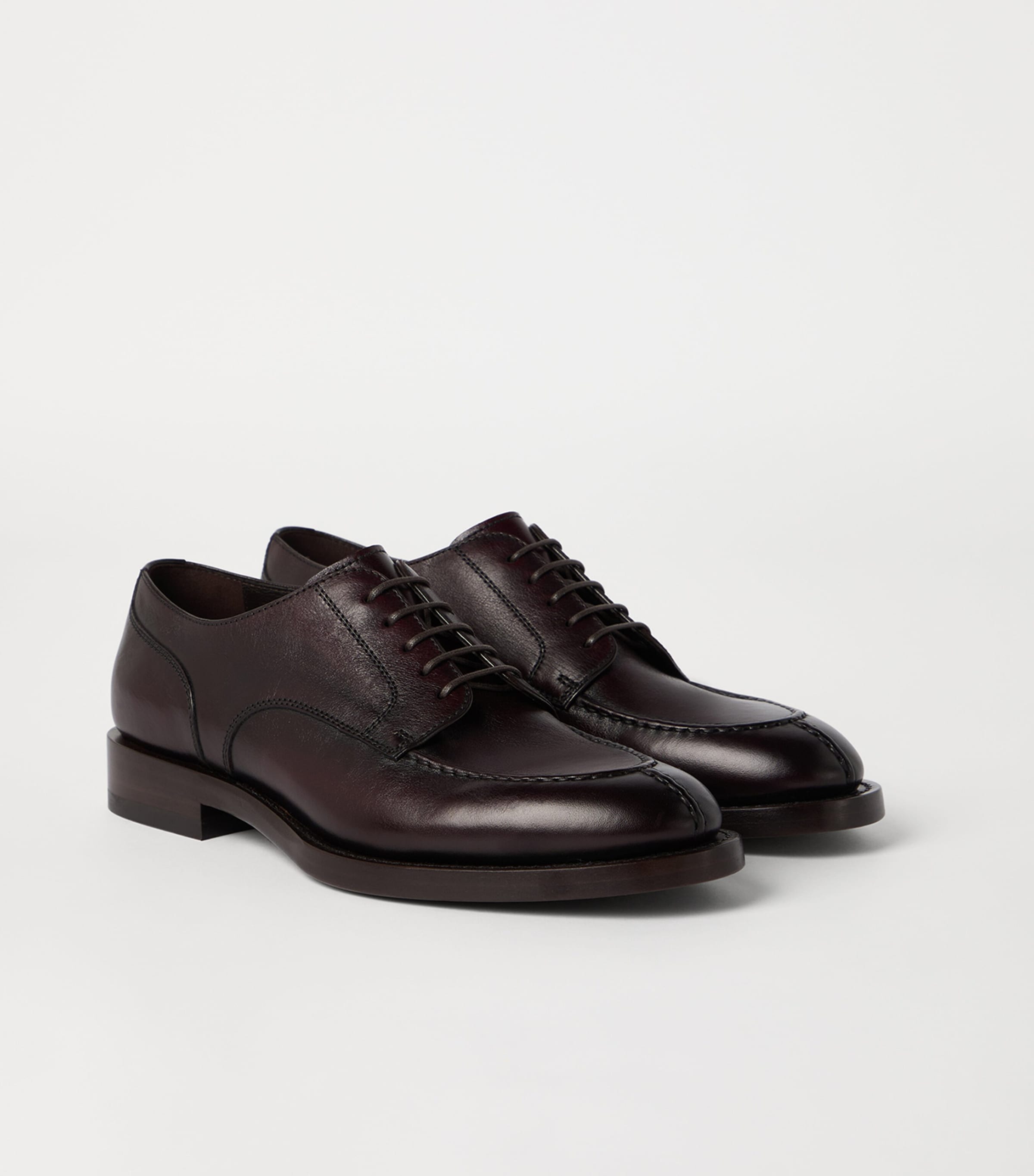 Leather Derby Shoes C4235 Image 2