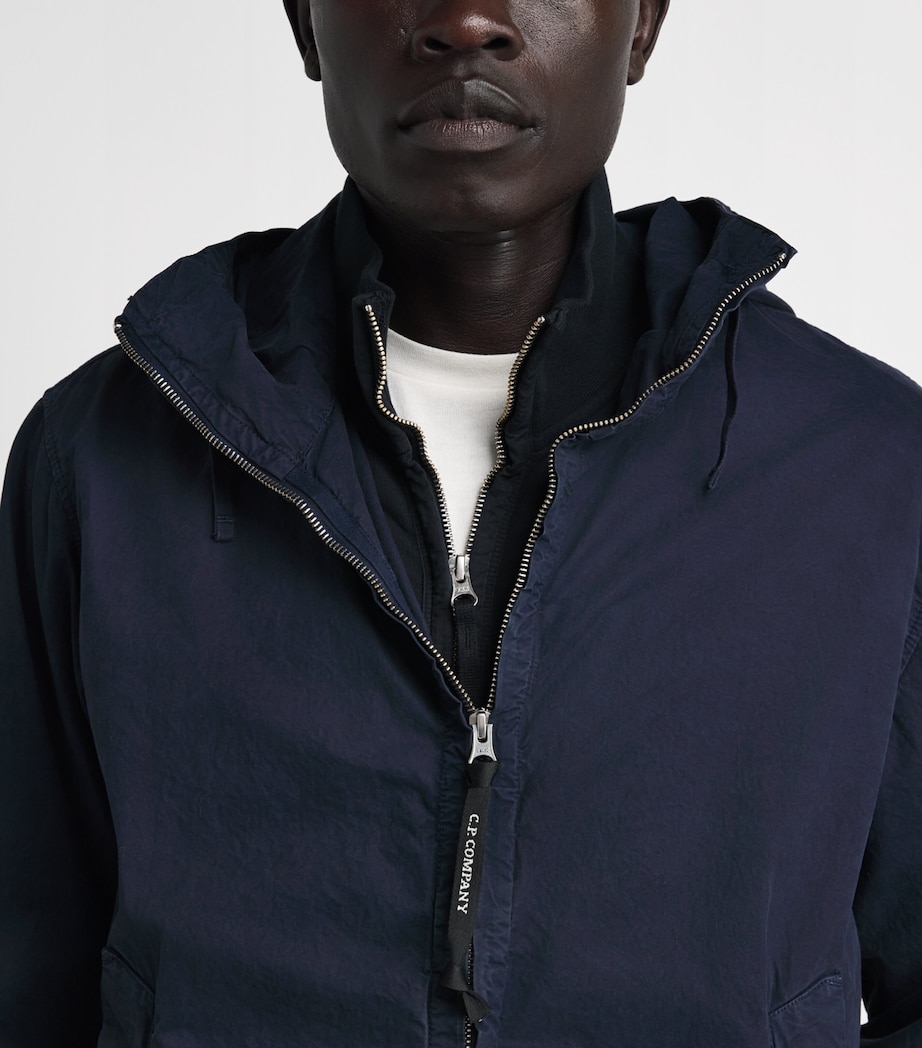 C.P. Company Mens Micro-Reps Garment-Dyed Jacket Image 3