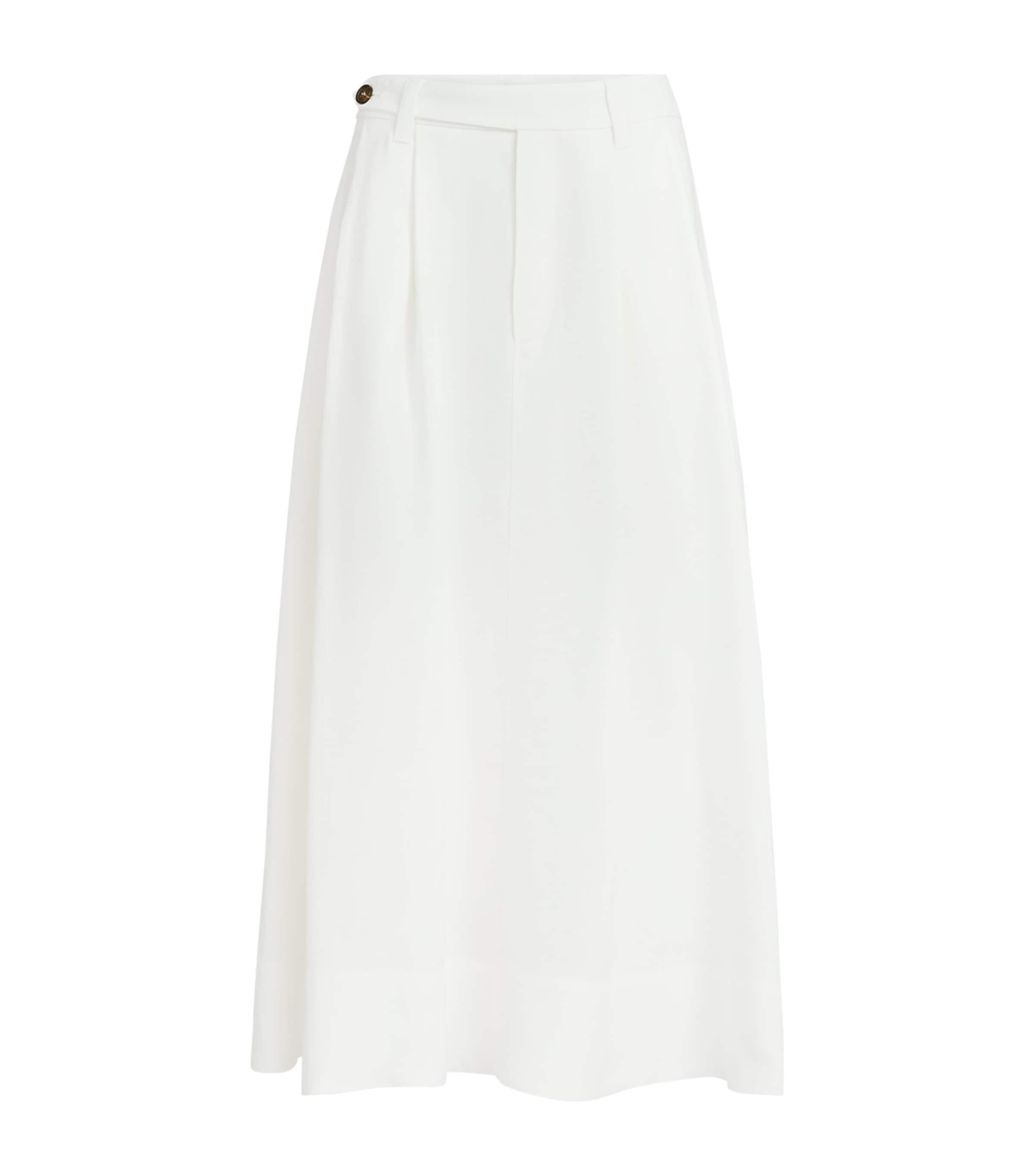 Twill Maxi Skirt C600 Image 1