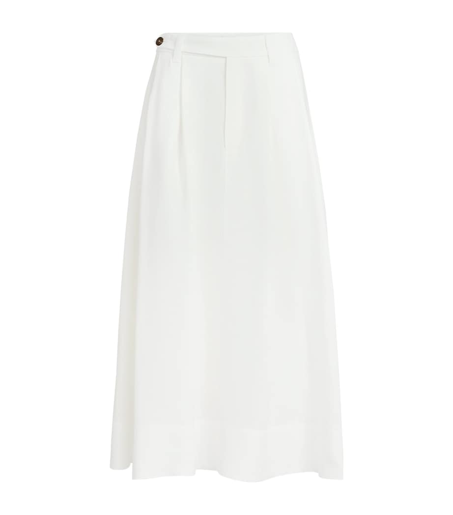 Twill Maxi Skirt C600 Image 1