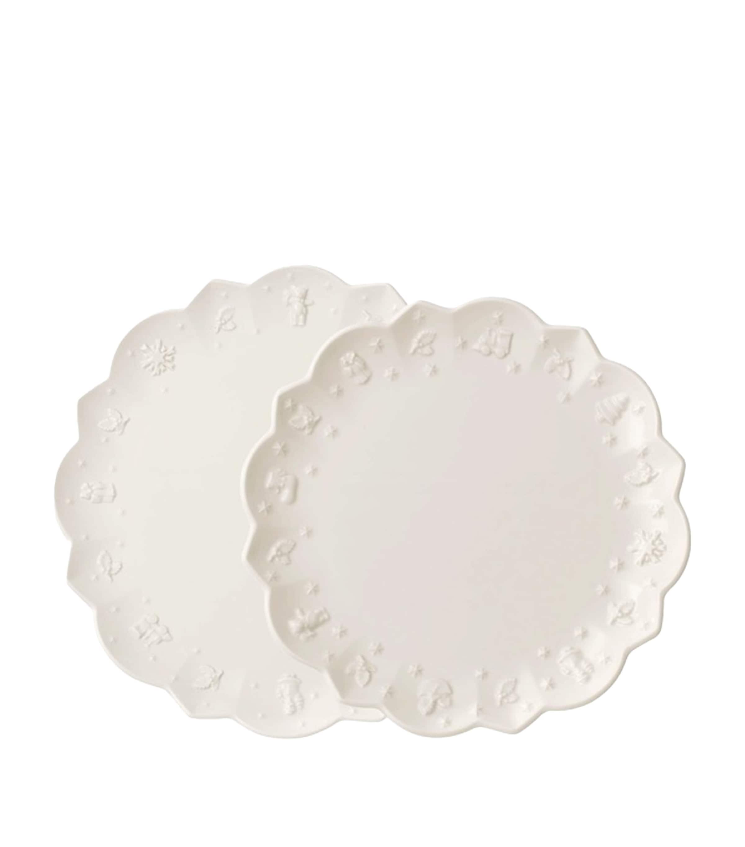 Villeroy & Boch Porcelain Toy‘s Delight Royal Classic Plates In White