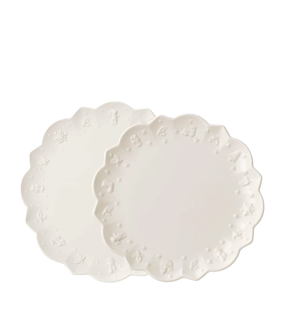 Porcelain Toy‘s Delight Royal Classic Plates (Set of 8) WHITE Image 1