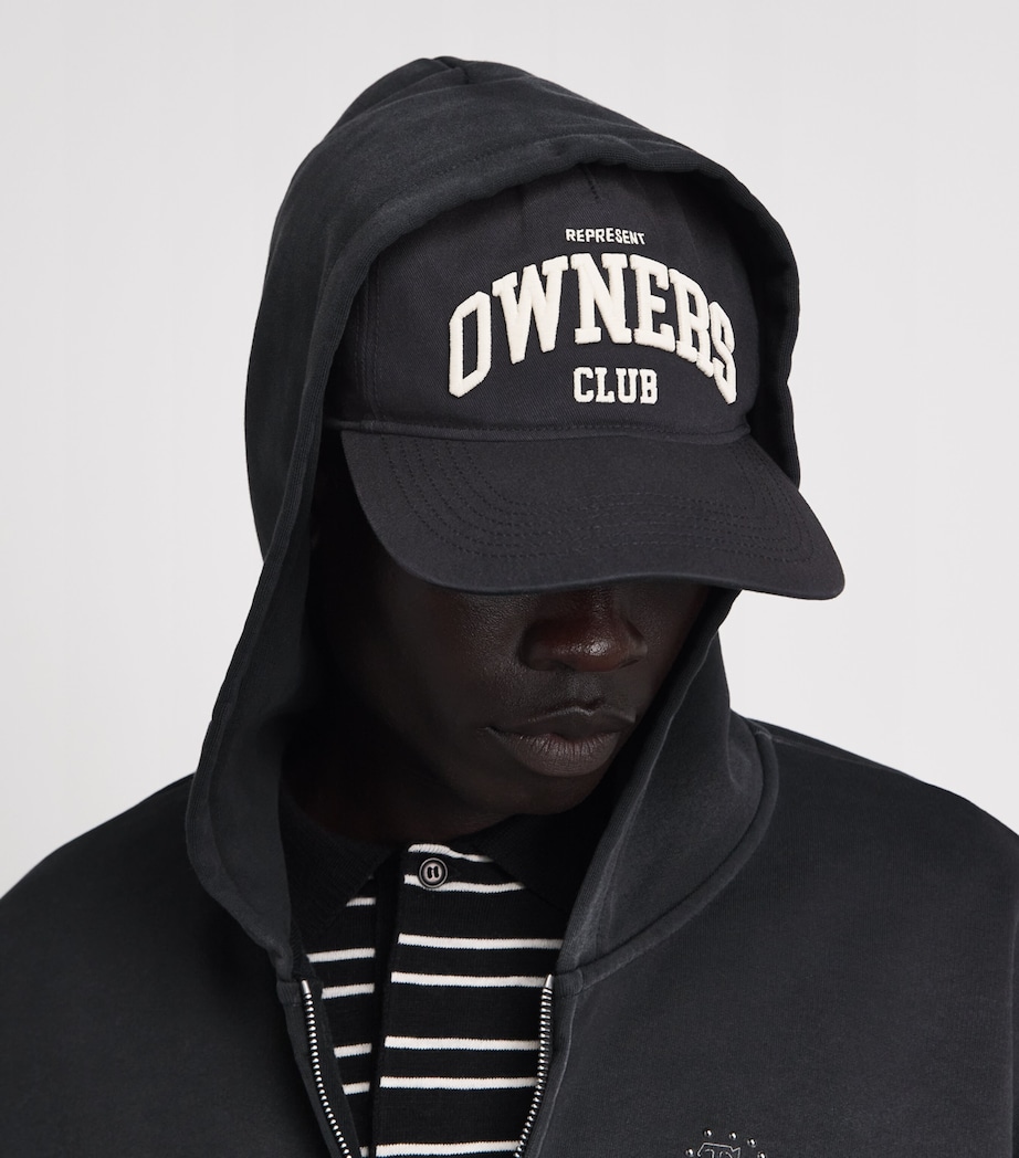 Represent Cotton Owners Club Baseball Cap Faded Black Image 2