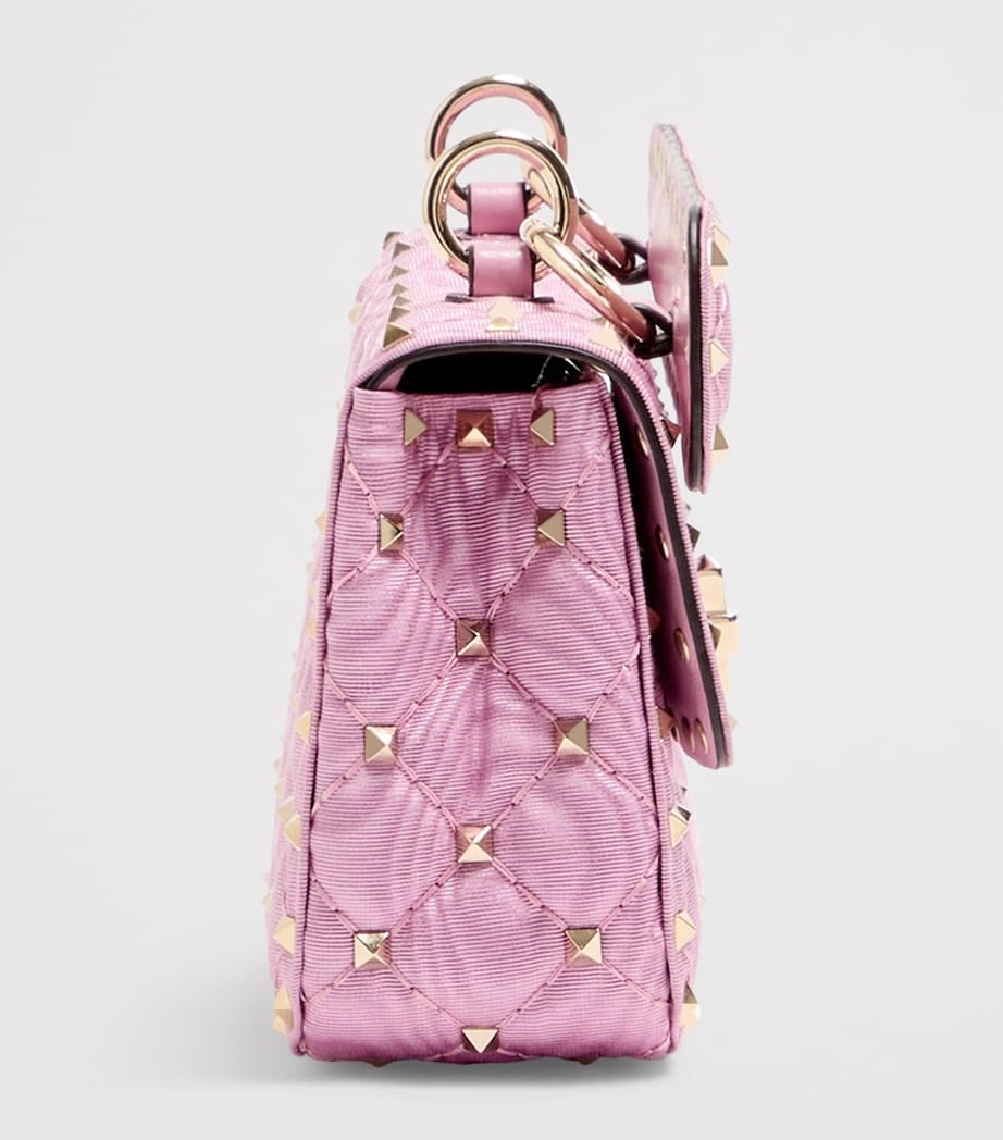 Valentino Garavani Small Rockstud Spike Shoulder Bag Qnv Image 3
