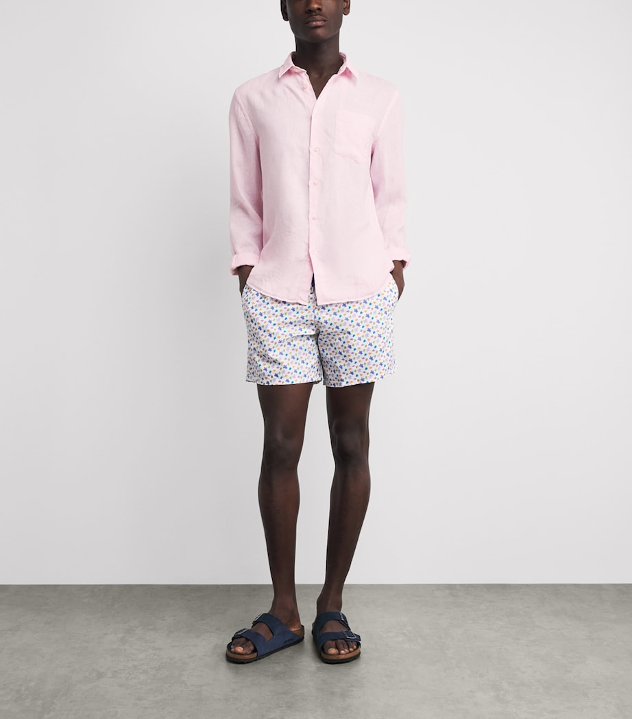 Vilebrequin Mens Linen Shirt Ballerine Image 2