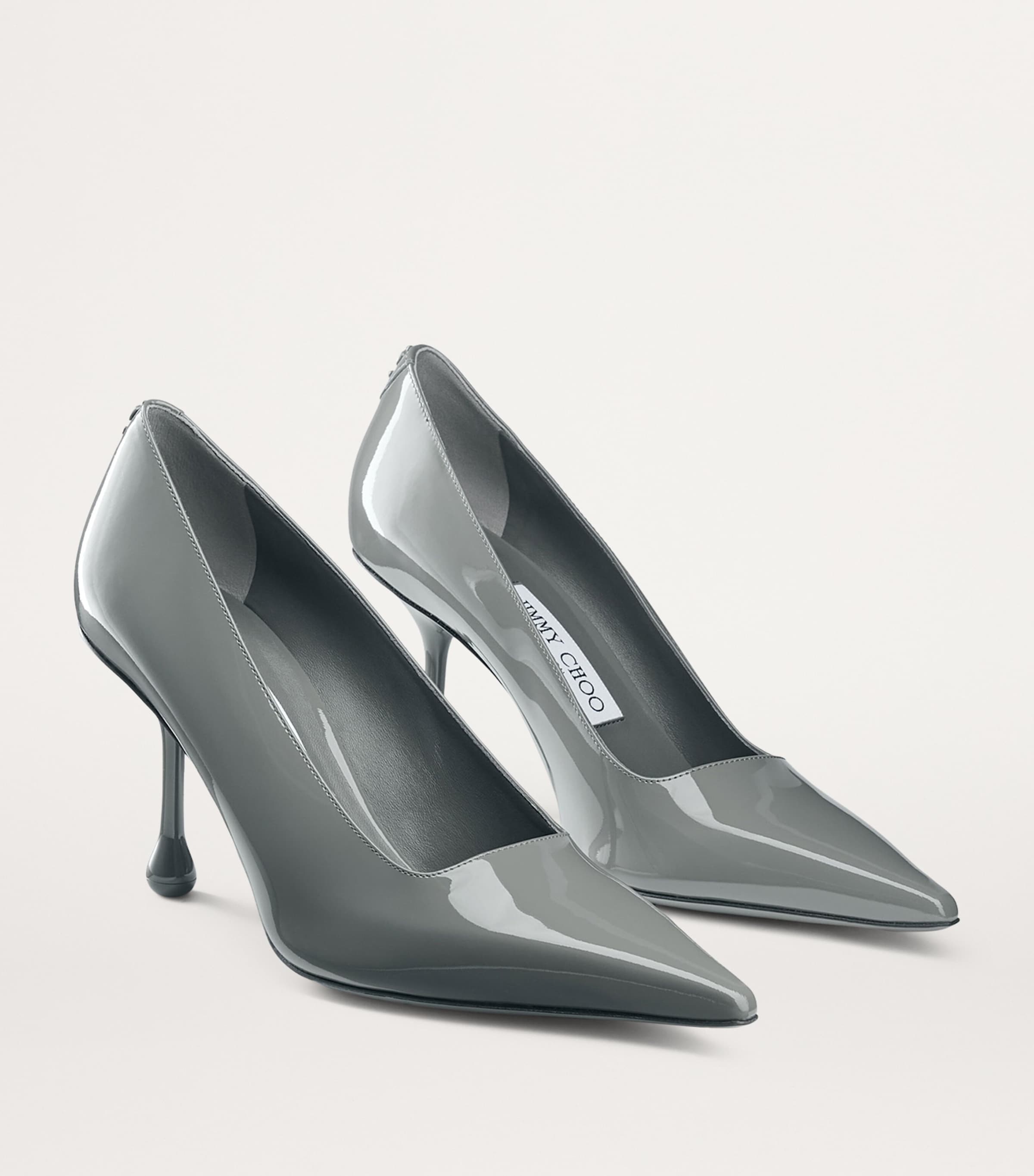 Ixia 80 Patent Leather Pumps STORM Image 2