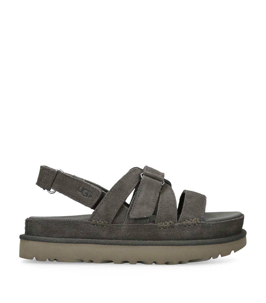 UGG Suede Goldenstar Gleam Sandals Grey/dark Image 1