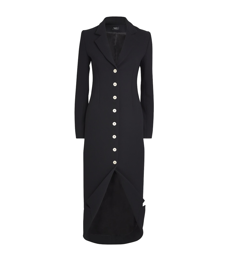 Blazer Midi Dress BLACK Image 1