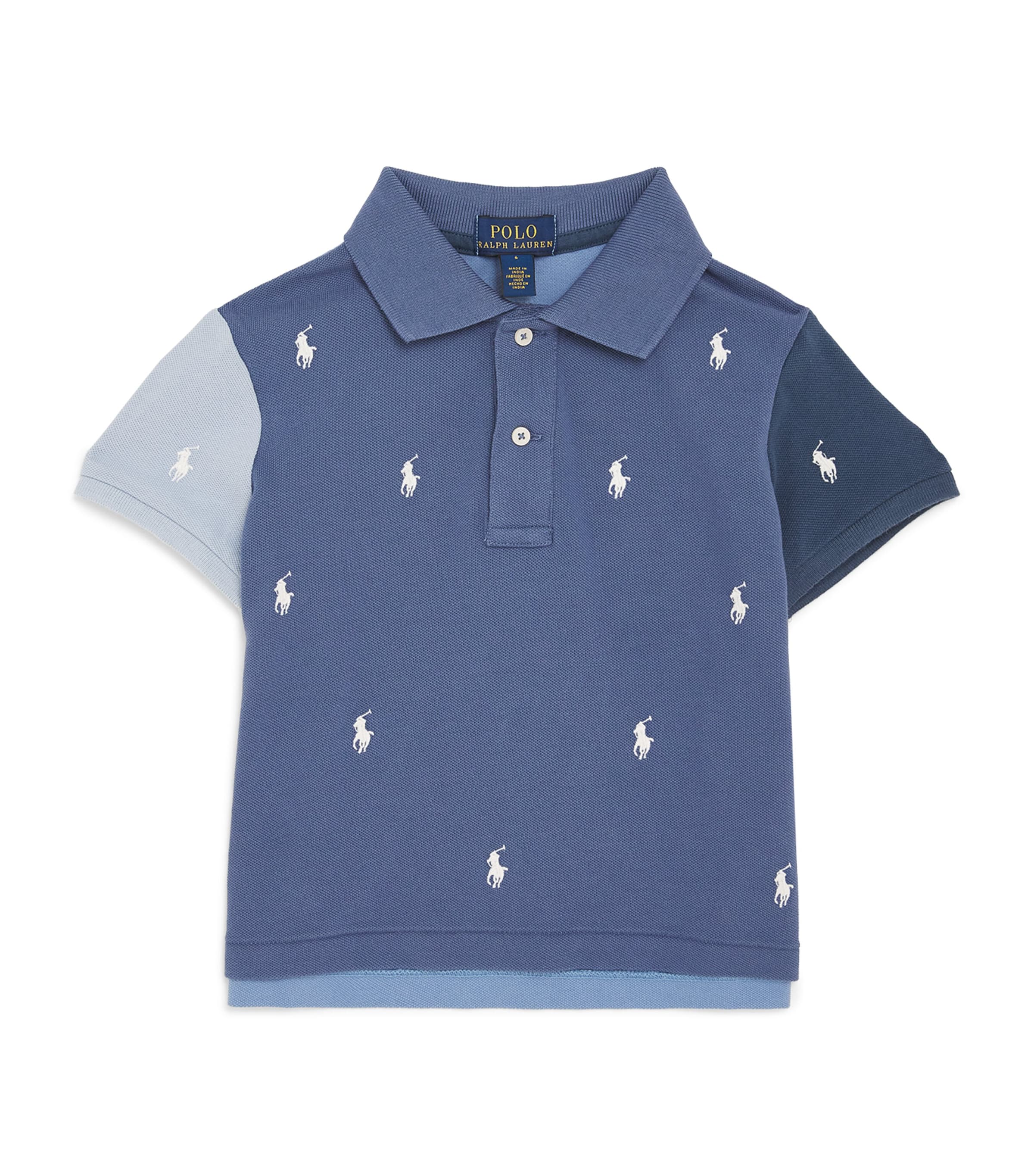 Shop Ralph Lauren Polo Pony Polo Shirt In Blue