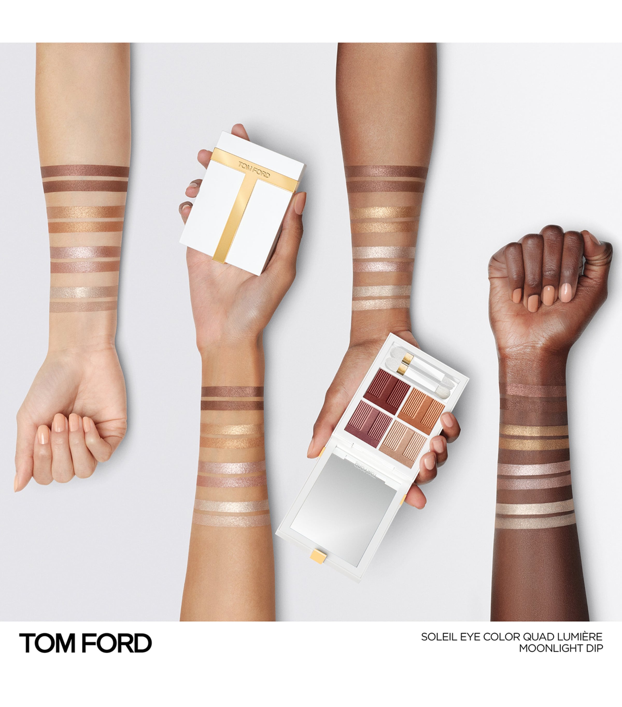 TOM FORD Soleil Eye Colour Quad Lumière Nude Dupe Image 3