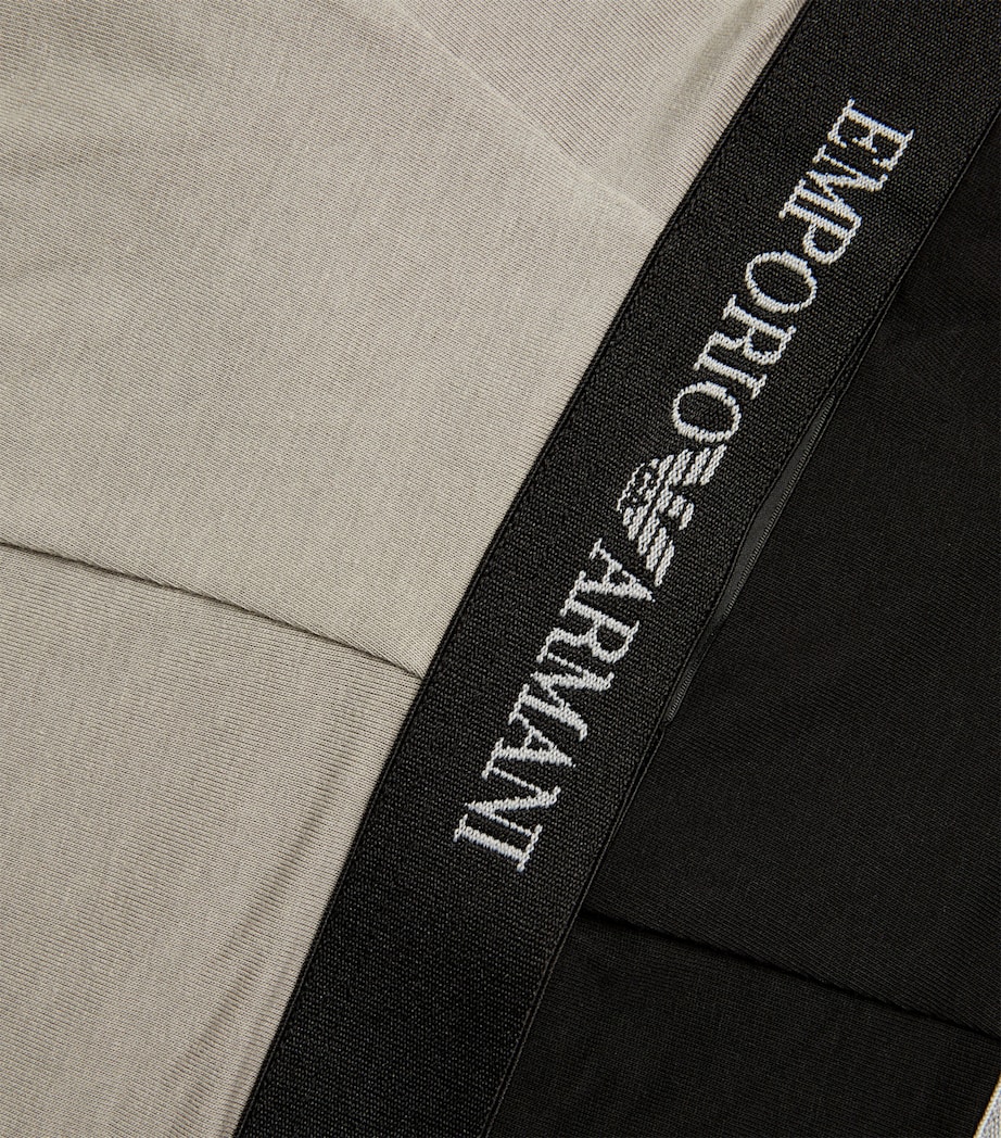 Stretch-Cotton Boxer Briefs (Pack of 2) 03320 BLK/GRY Image 5