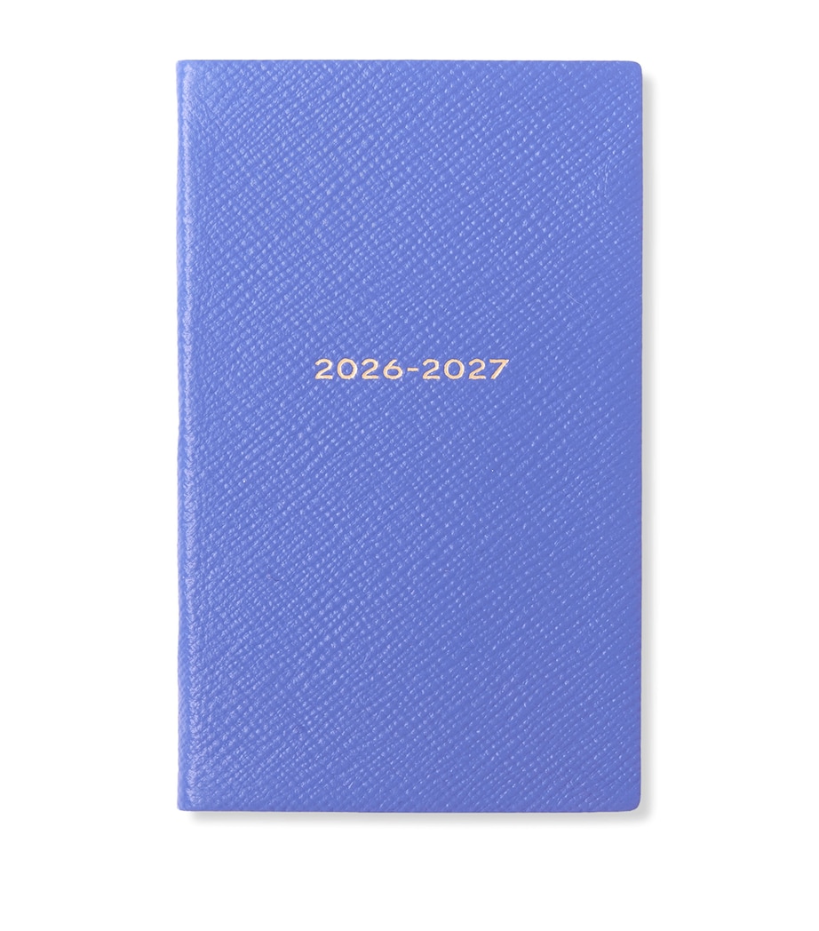 Smythson Leather Panama 2026/27 Diary U Violet Image 1