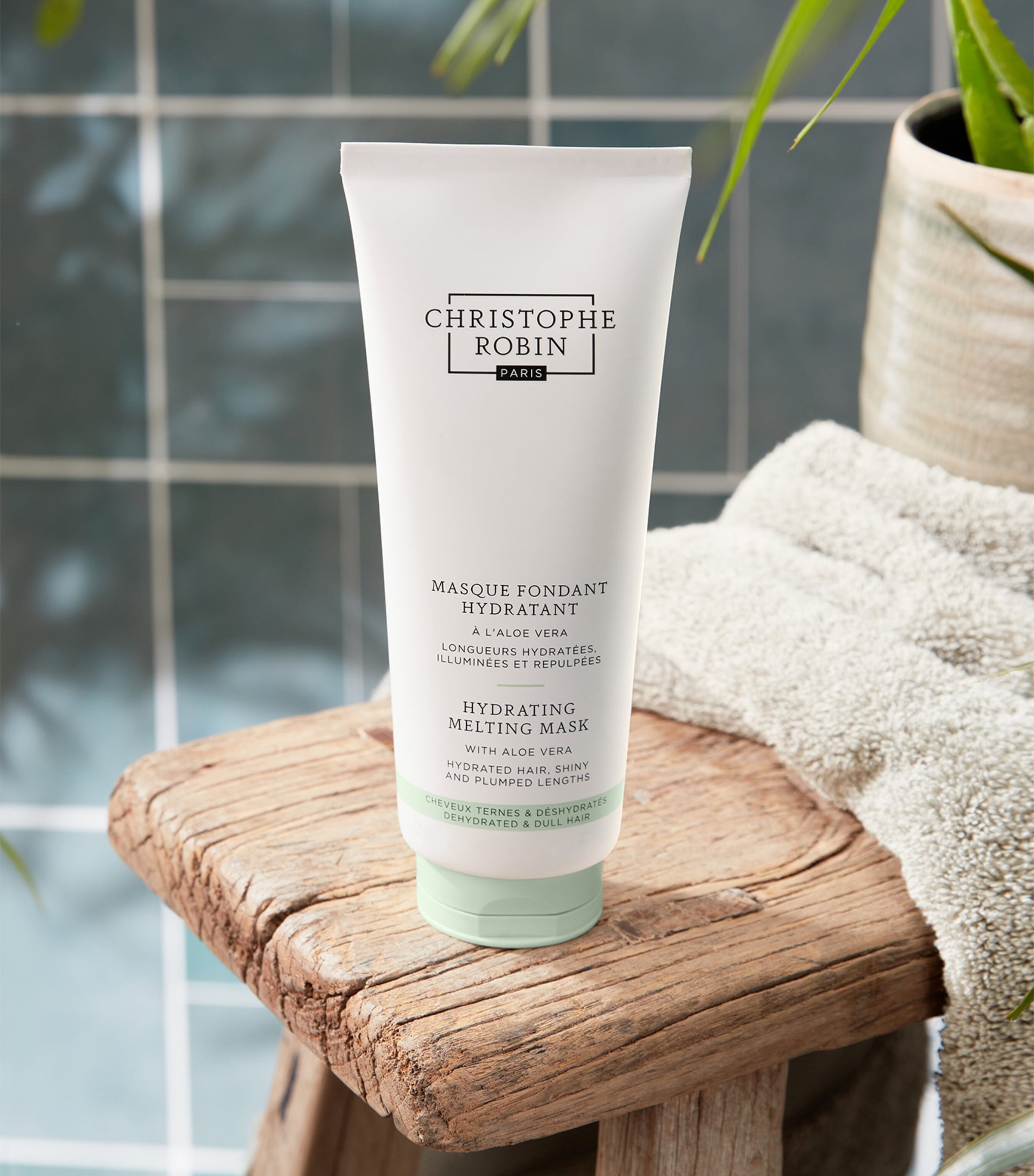 Christophe Robin Hydrating Melting Mask with Aloe Vera (200ml) Image 2