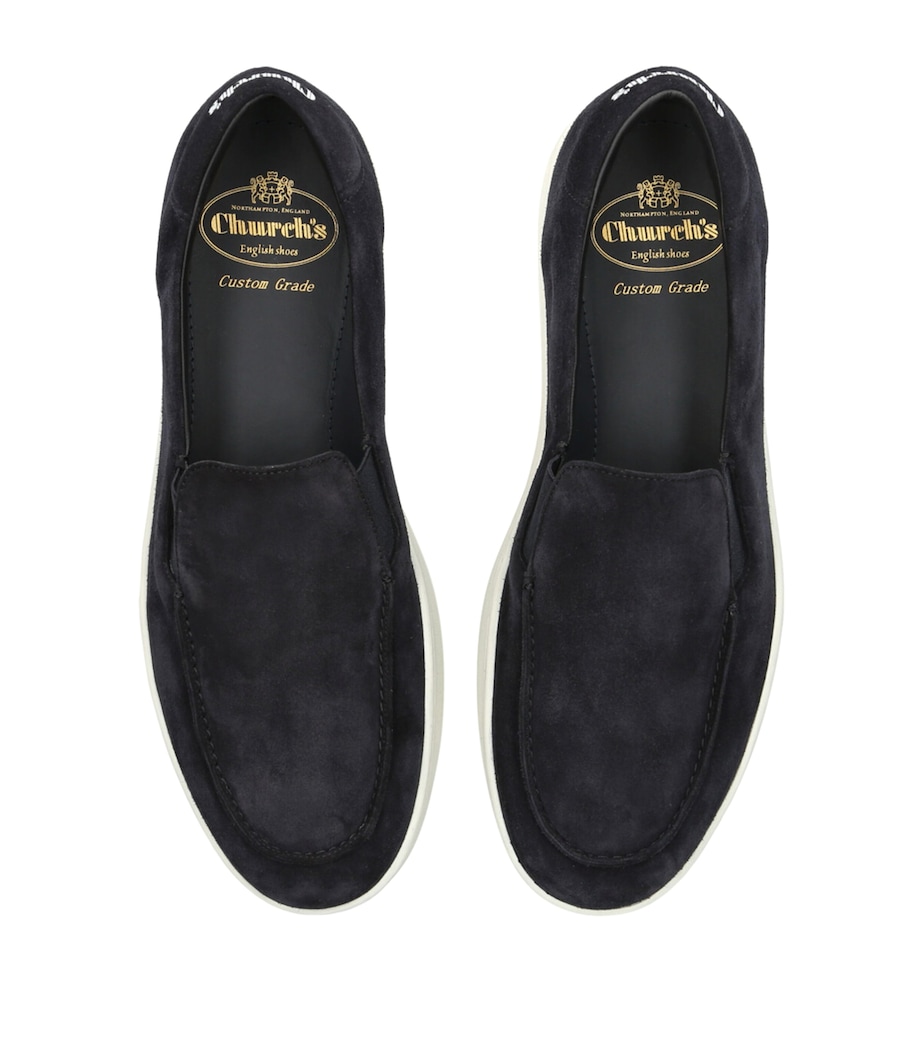 Church's Mens Longton 2 Slip-On Sneakers Navy Image 4
