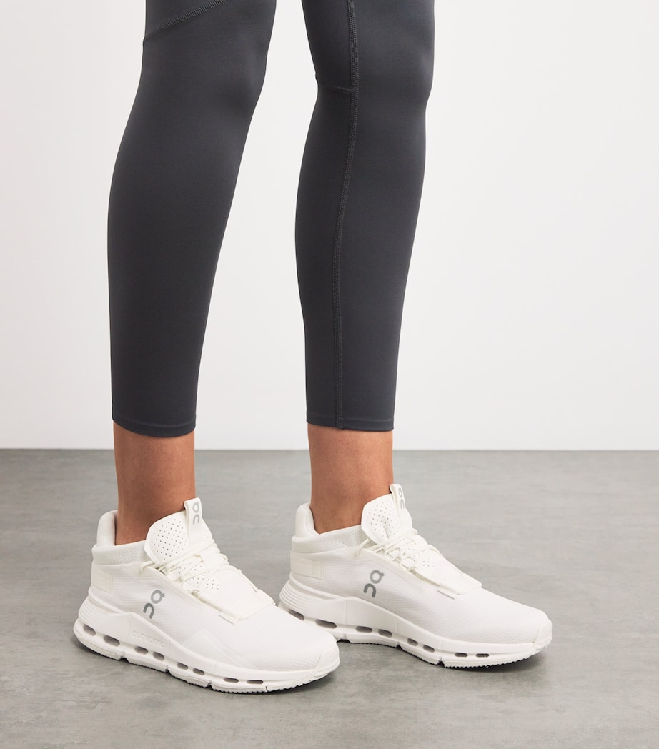 On Cloudnova 2 Trainers All White Image 2