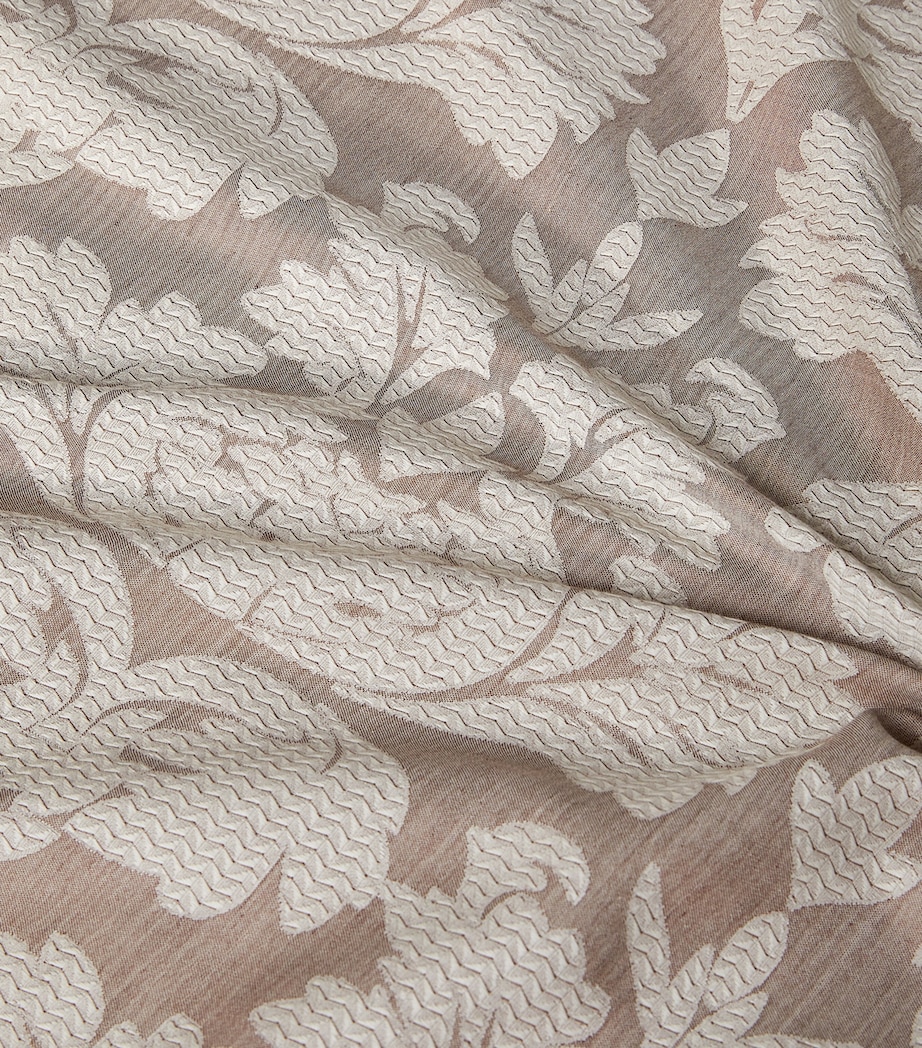 Versailles Super King Duvet Cover Set (260cm x 220cm) NATURAL Image 6