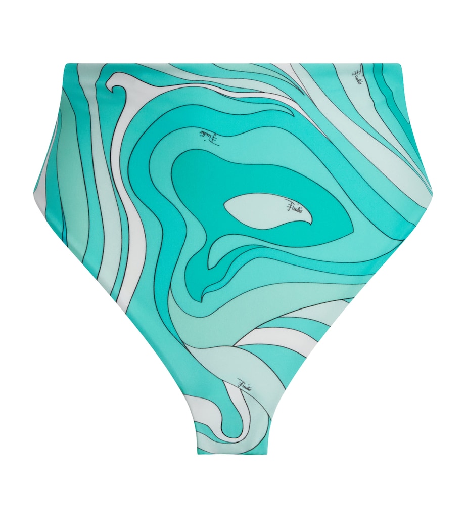 Marmo High-Rise Bikini Bottoms 067/TURQUOISE Image 1