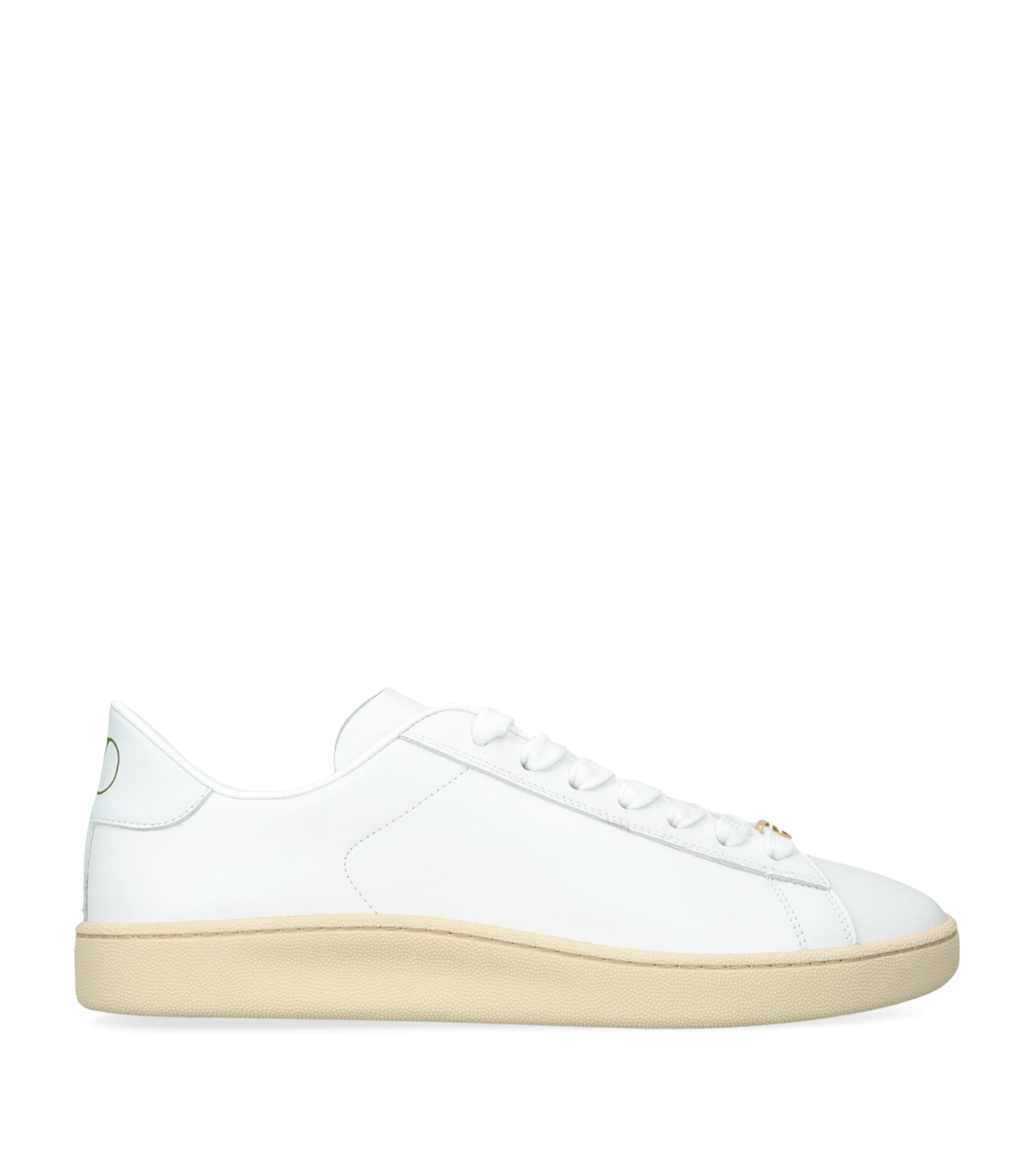 Valentino White Leather Vlogo Signature Sneakers