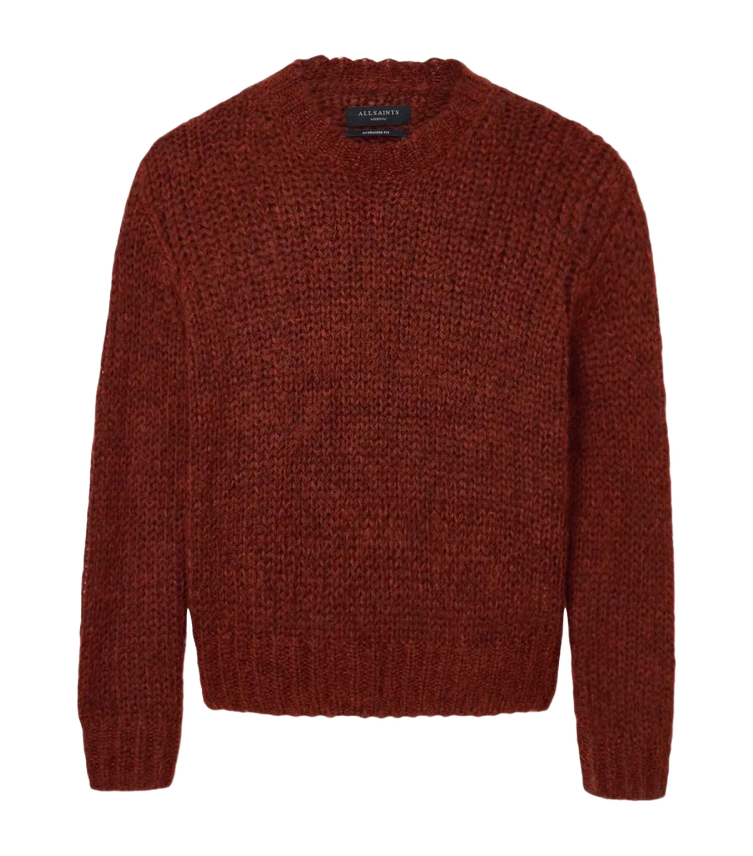 Oversized Myles Sweater RUST RED Image 1