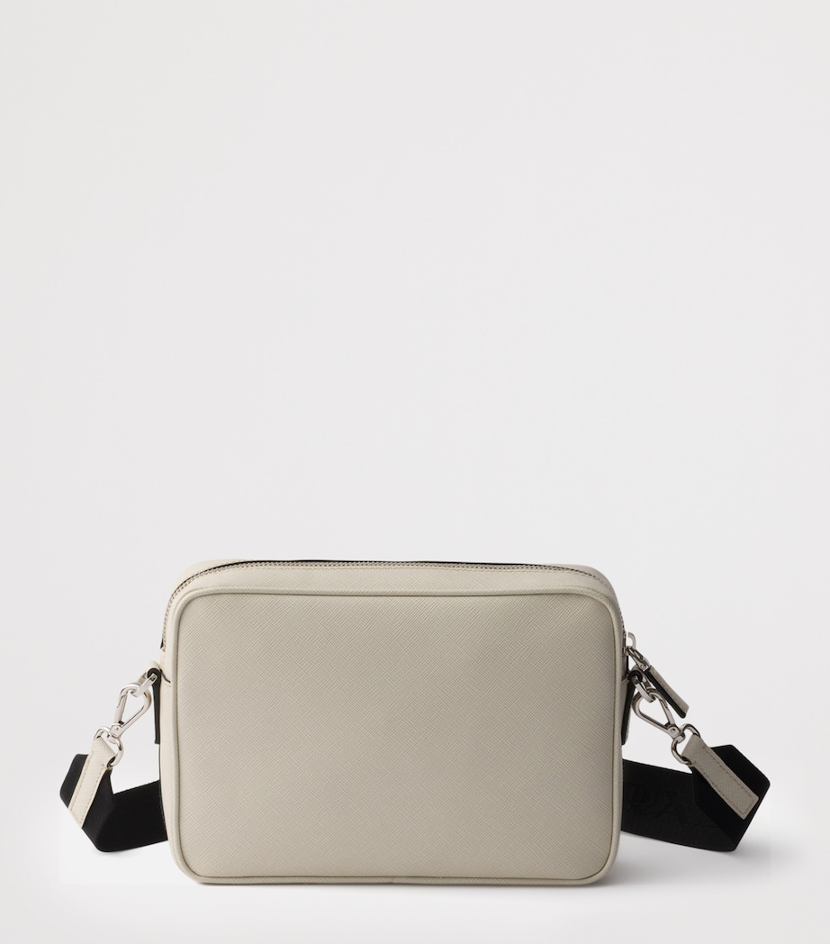 Prada Leather Cross-Body Bag Neutral Image 4