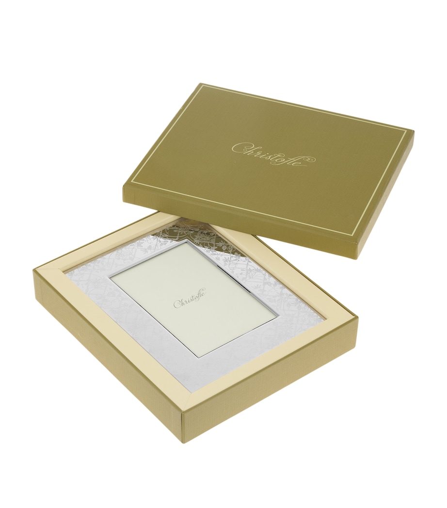 Christofle Stainless Steel Les Fables Frame (10cm x 15cm) Silver Image 4