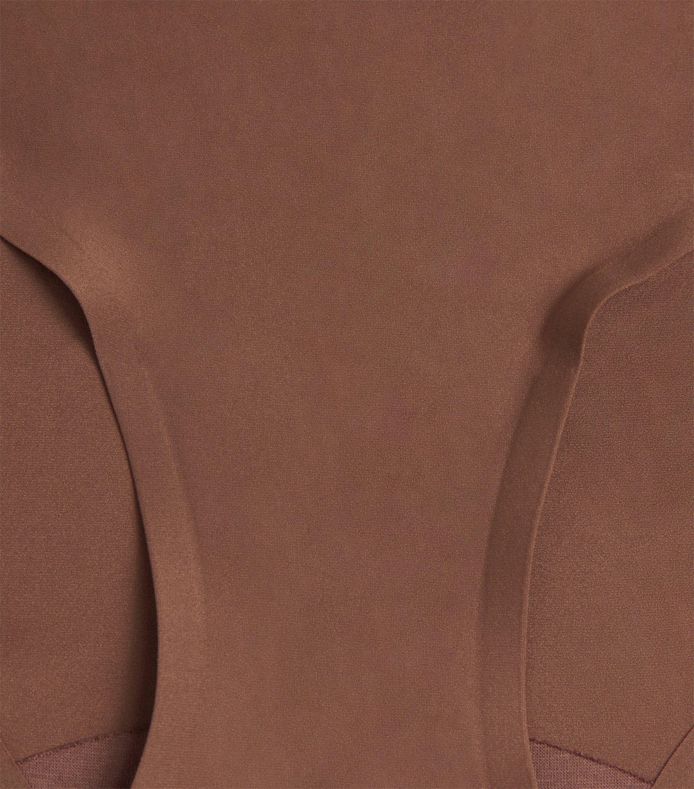 Chantelle Womens High-Rise SoftStretch Briefs Cocoa Image 4