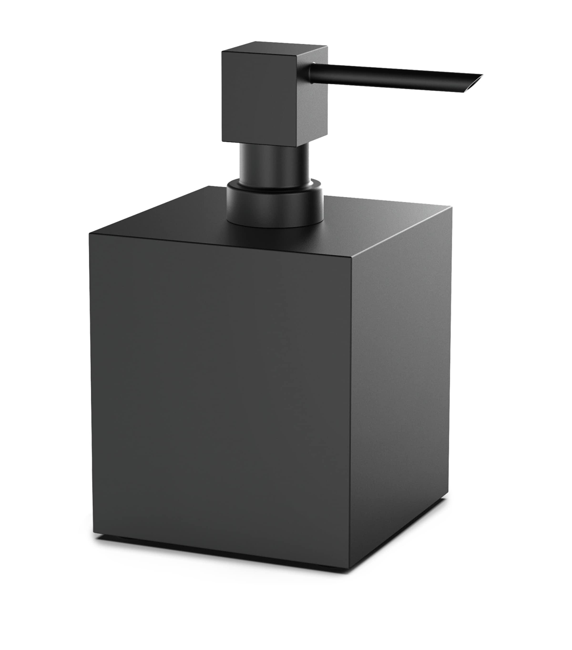 Decor Walther Brass Cube Soap Dispenser In Black