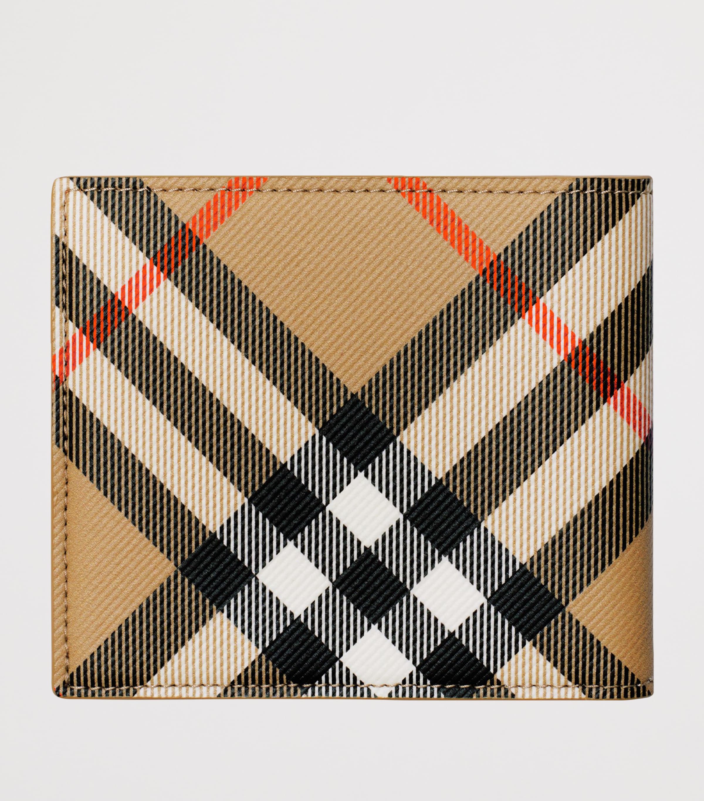 Check Bifold Wallet SAND Image 3