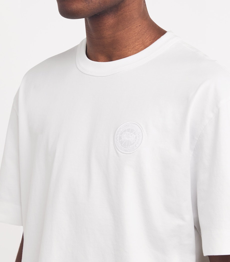 Cotton Gladstone Disk T-Shirt WHITE.25 Image 6