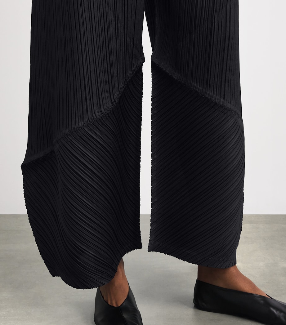 Pleats Please Issey Miyake Womens Thicker Bottoms 2 Trousers Black Image 3