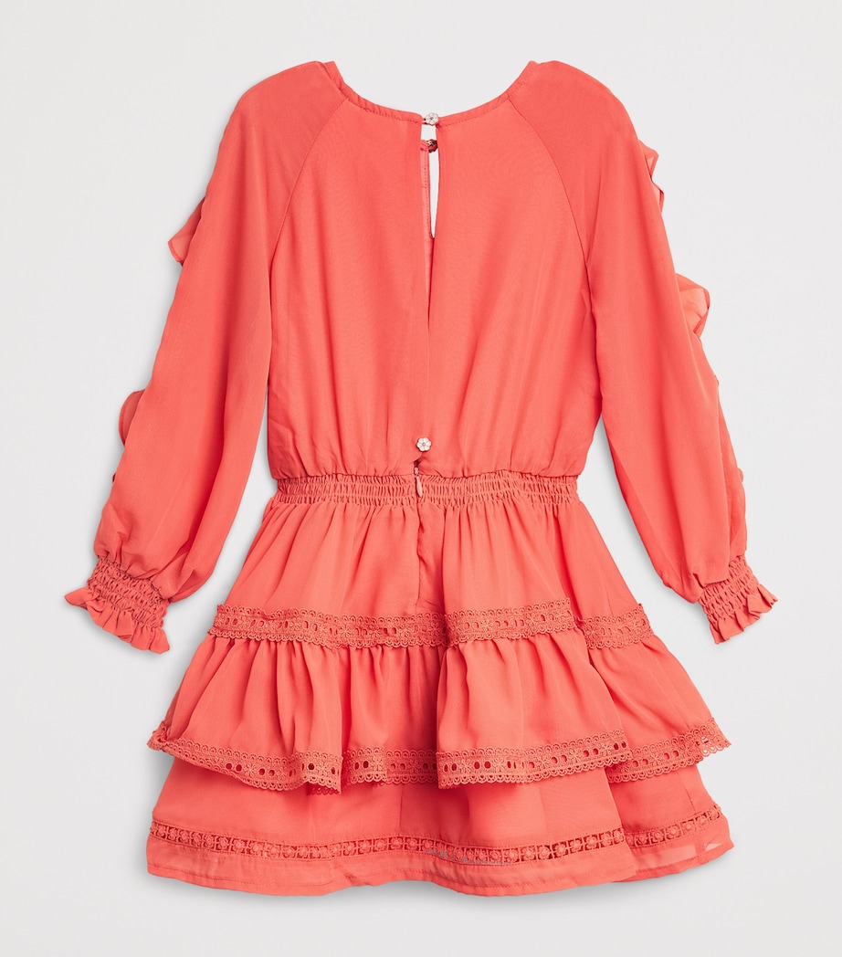 Rosie Mini Dress (3-16 Years) PEACH Image 2