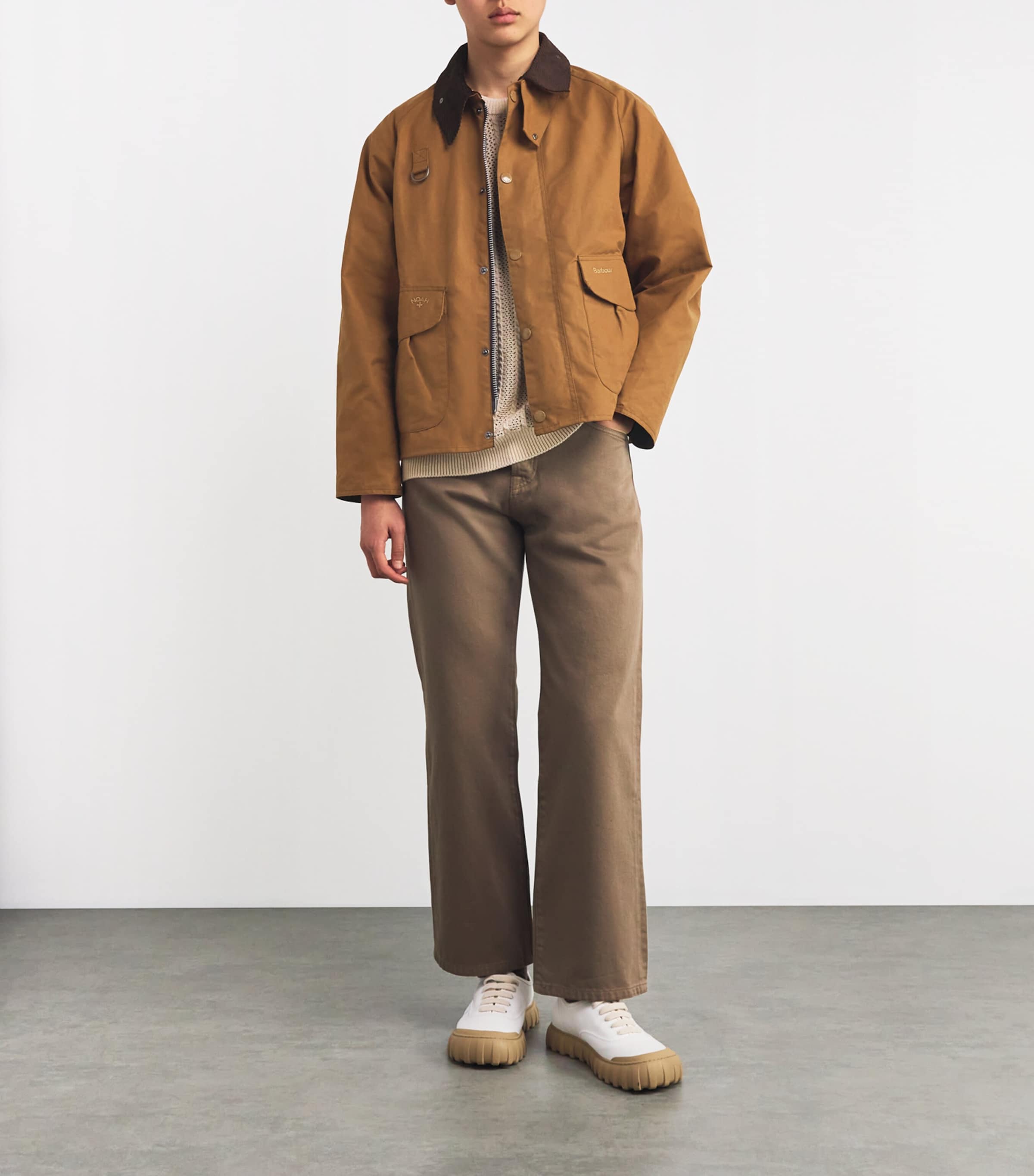 Barbour Brown x NOAH Wading Jacket | Harrods US