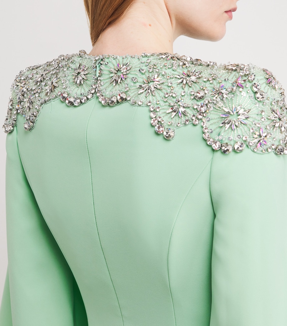 Embellished Daza Maxi Dress 1024 SPRING GREEN Image 7