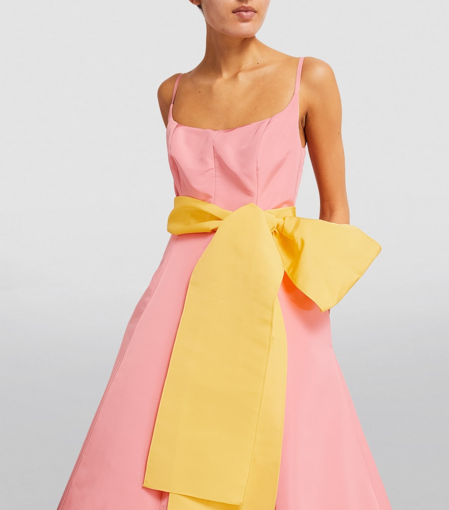 carolina herrera pink bow dress Carolina Herrera Triple Bow Keyhole Gown