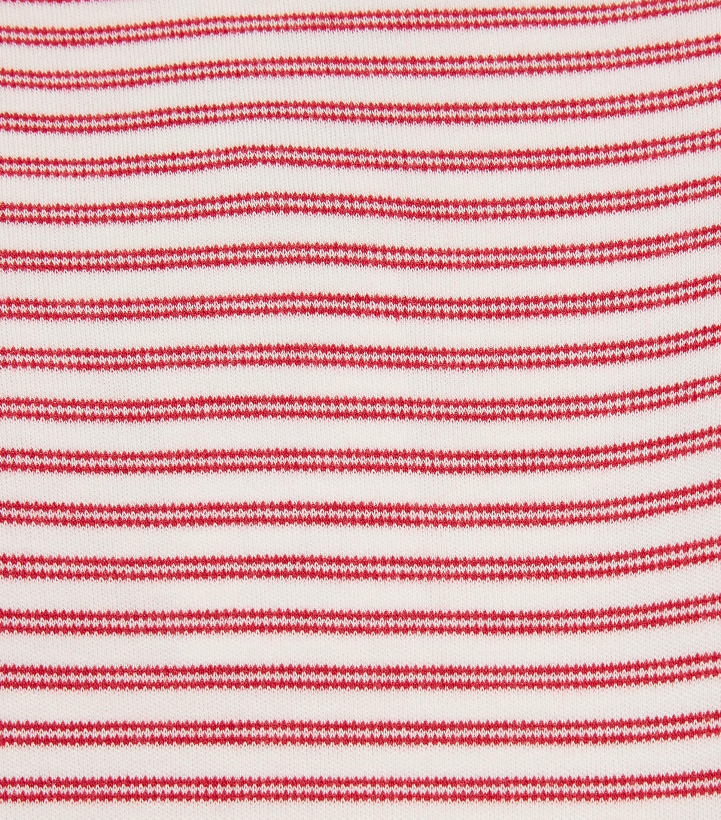 Bamboo-Blend Stripe Bodysuit (3-18 Months) RED STRIPE Image 3