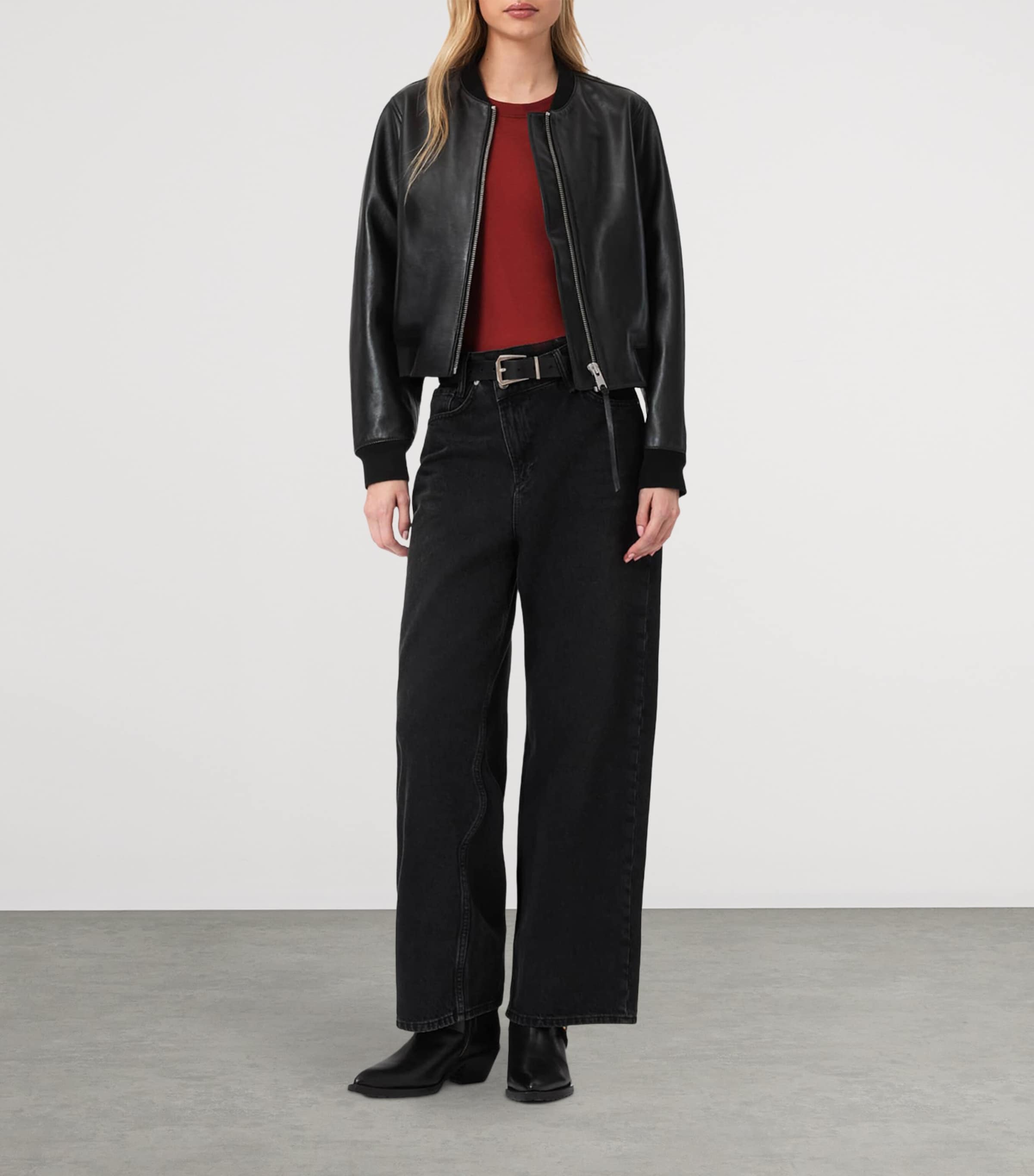 AllSaints Womens Rina Tank Top Paprika Red Image 7