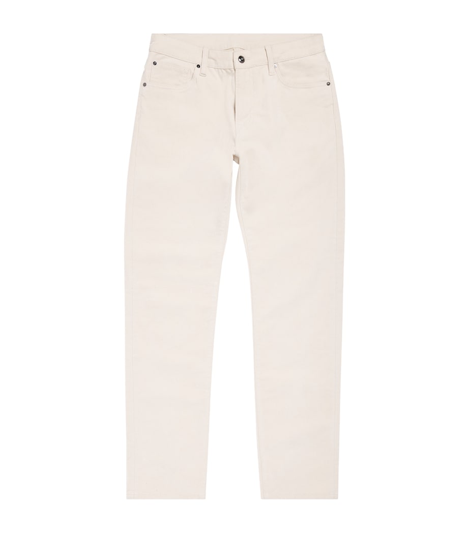 Pal Zileri Mens Straight Jeans Natural Image 1