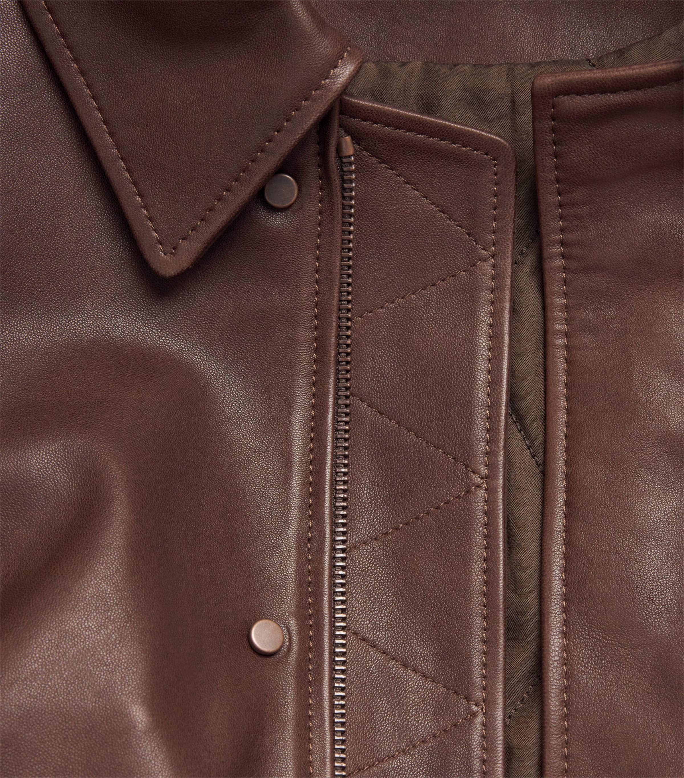 Leather Jacket SEPIA Image 5