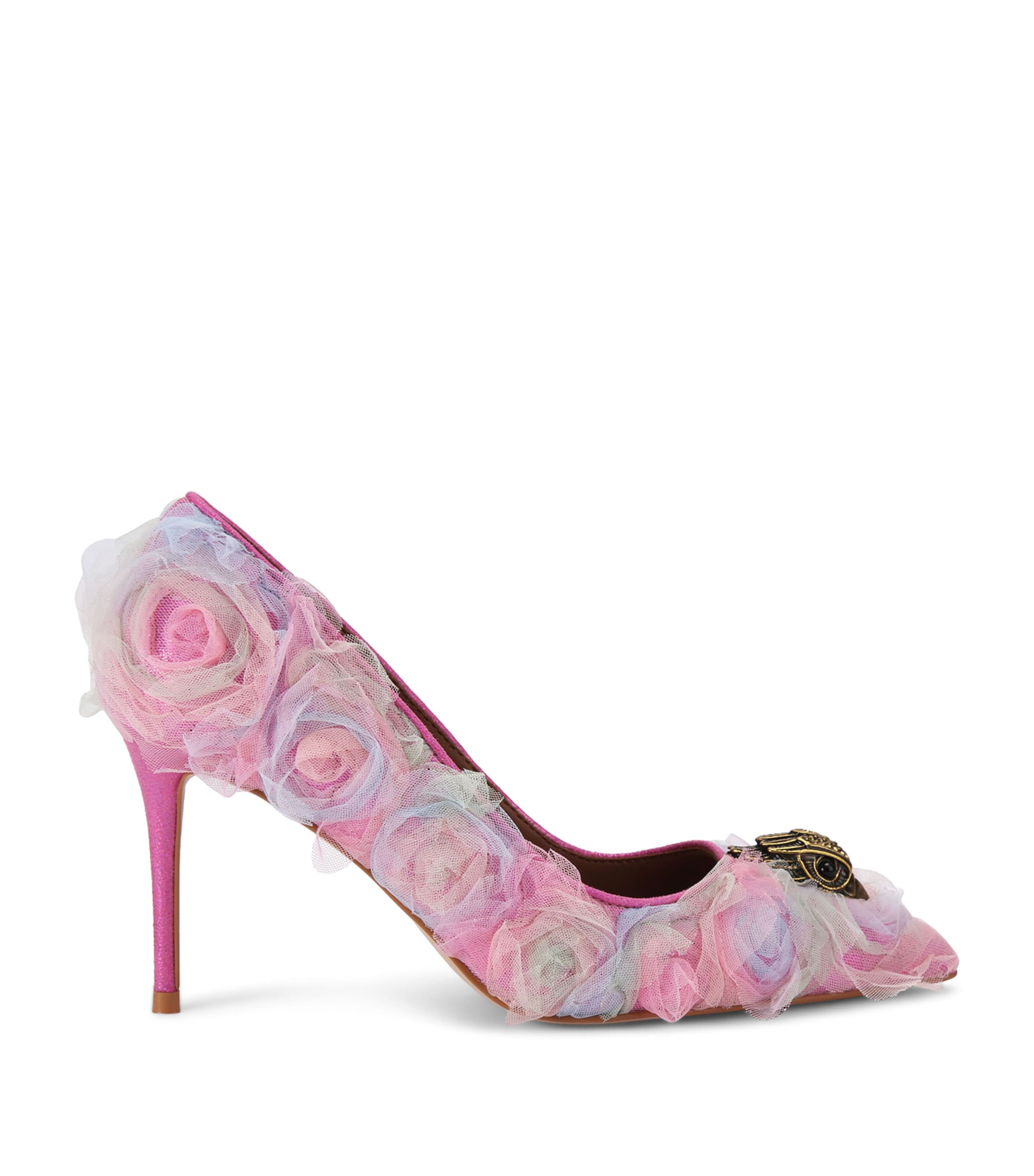 Kurt Geiger London Belgravia Eagle Pumps 85 Pink Comb Image 1