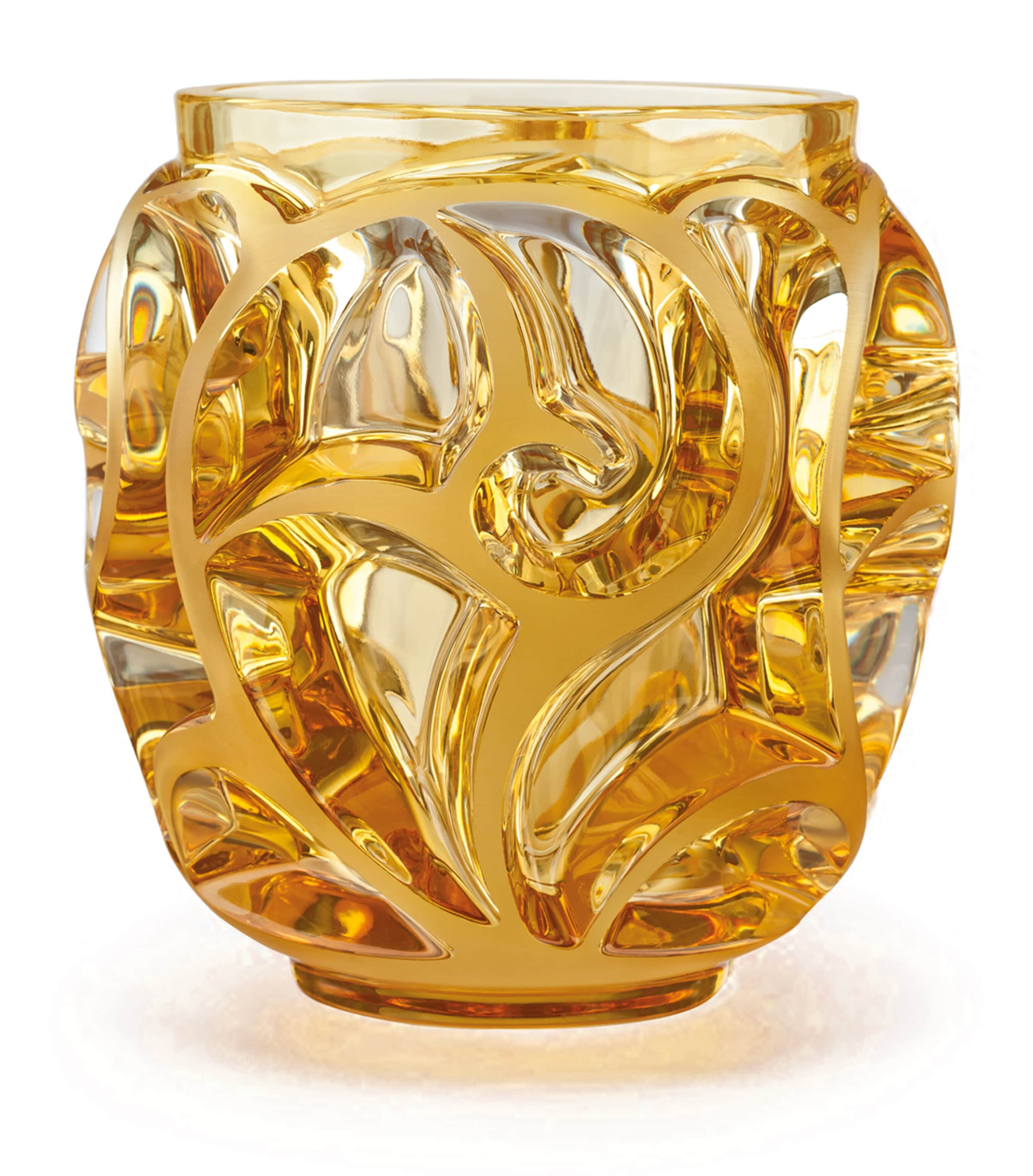 LALIQUE SMALL TOURBILLONS VASE