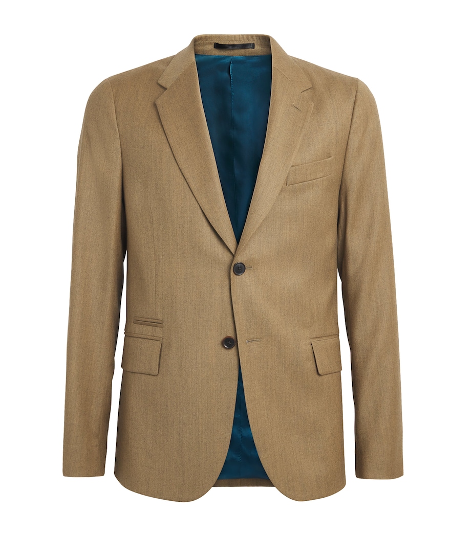 Wool Single-Breasted Blazer 13_GOLDEN YELLOW Image 1
