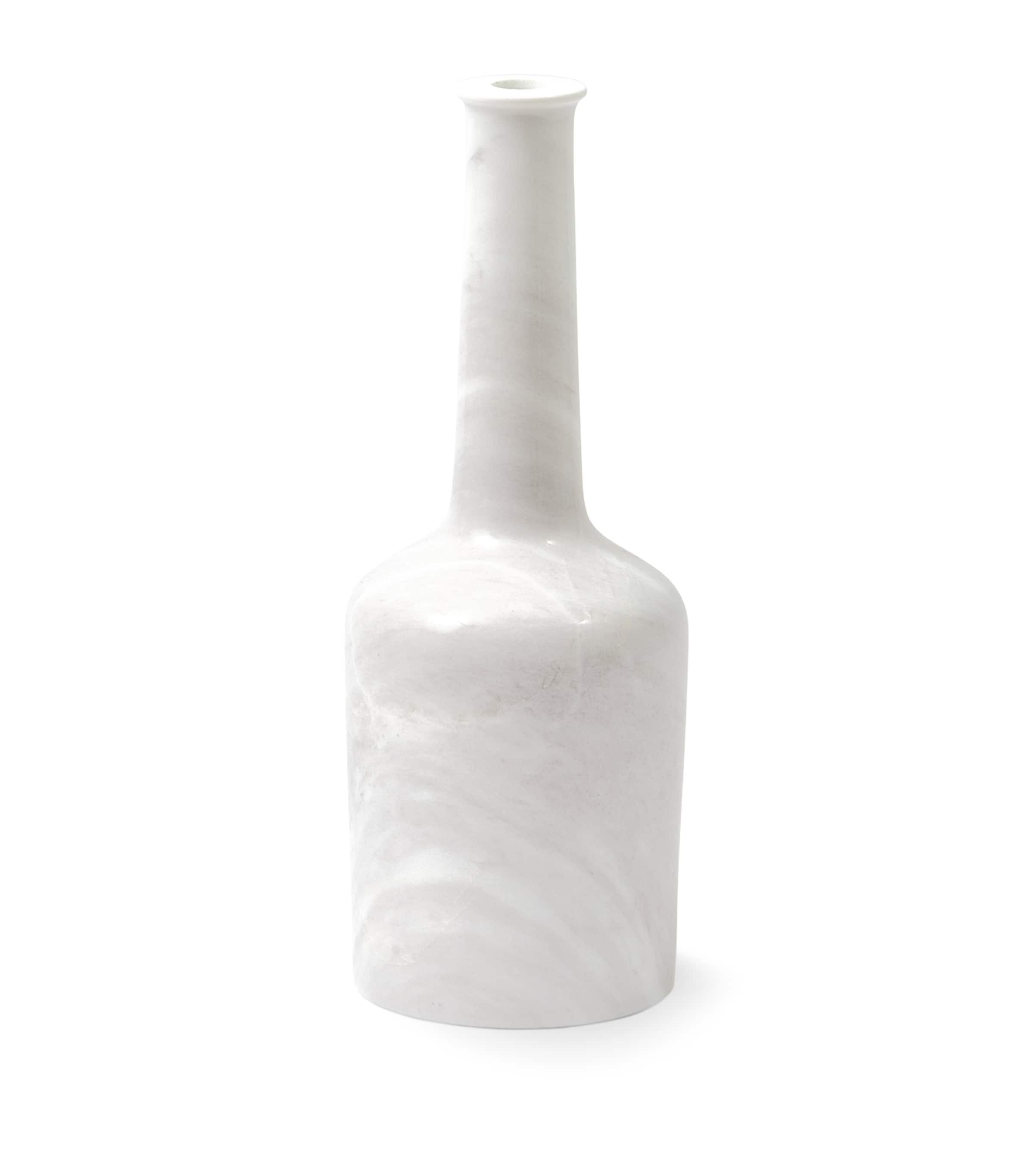 Polspotten Marble Heritage Candle Holder In White