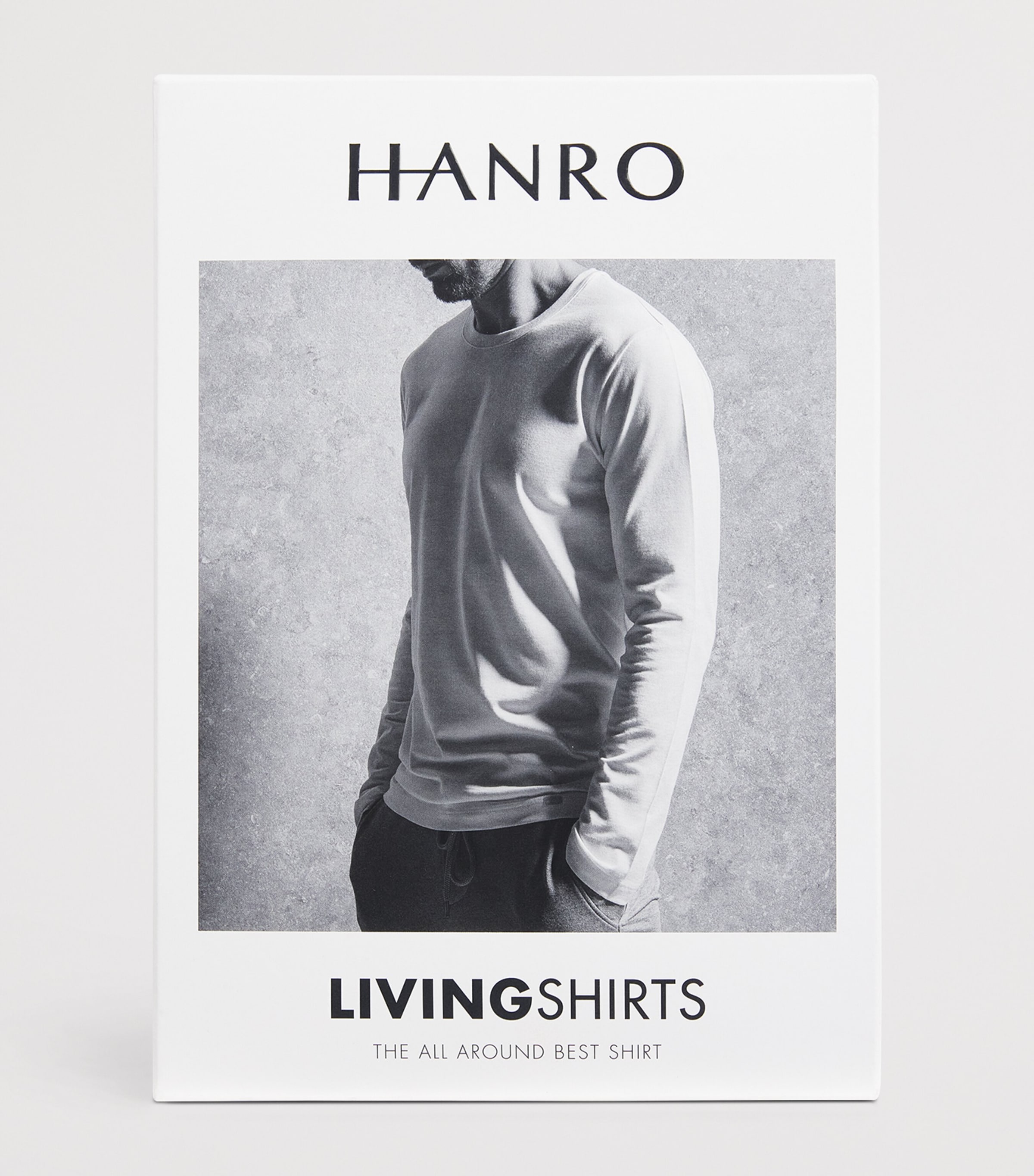 Cotton Living Long-Sleeve T-Shirt 2125 WHITE TOPAZ Image 6