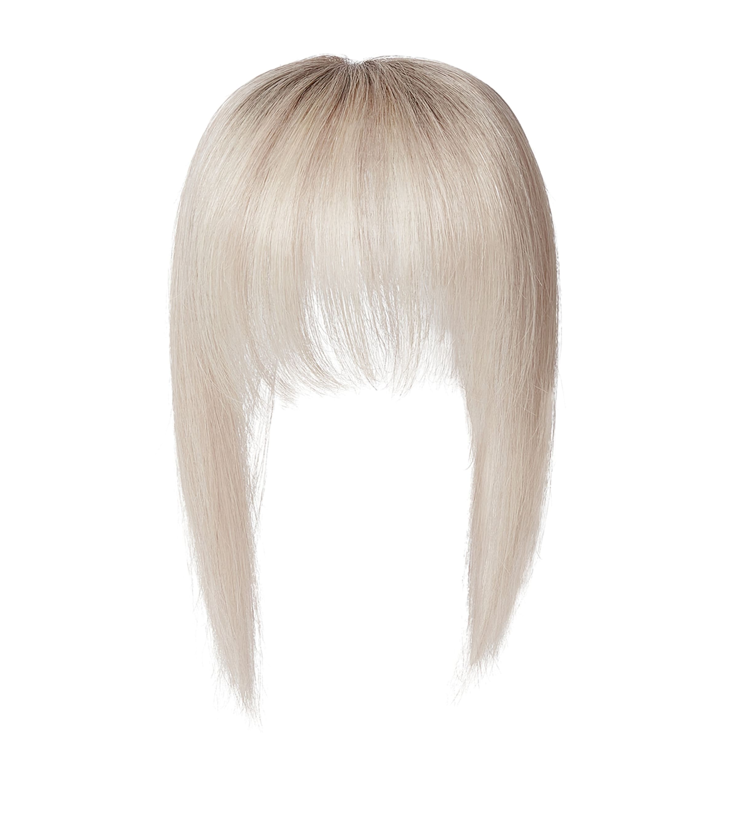 Beauty Works x Huda Barely There Clip-In Mini Fringe Scandinavian Blonde Image 1