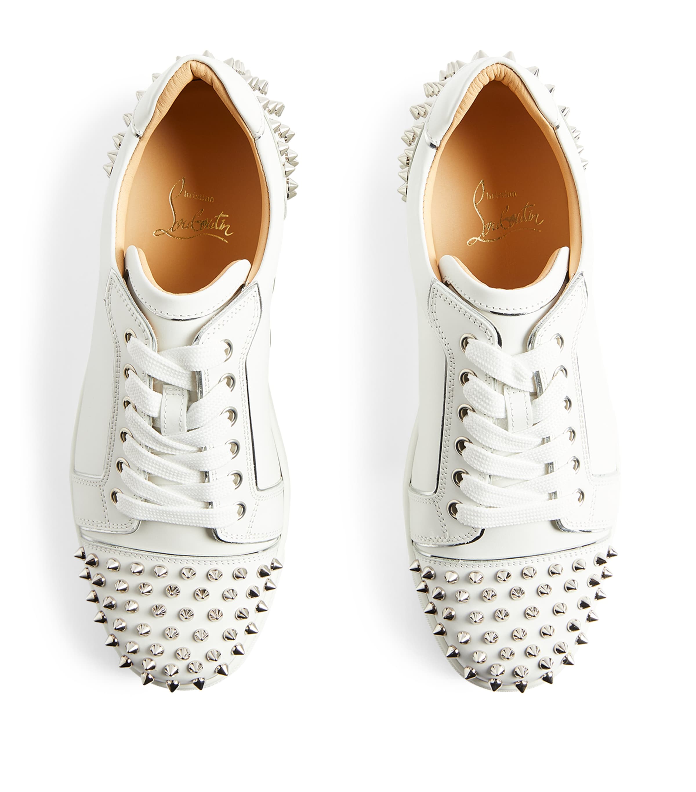 Christian Louboutin Vieira Spike-Embellished Sneakers