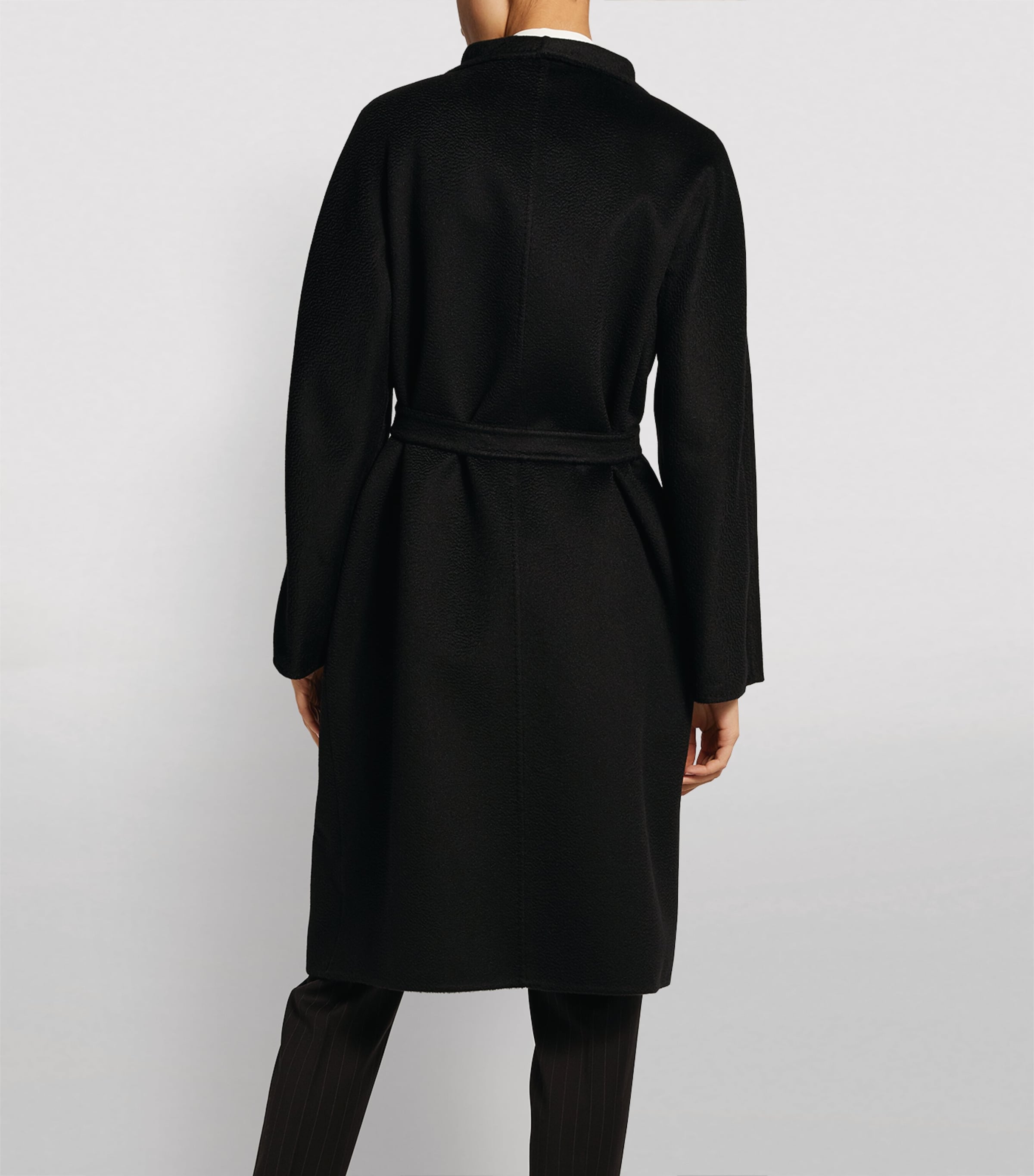 Cashmere Lilia Coat BLACK Image 4
